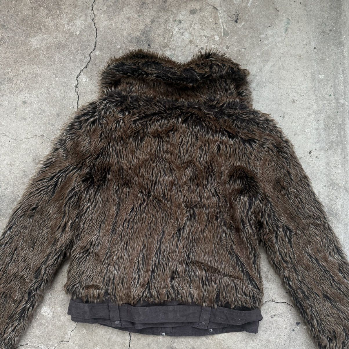 Hysteric Glamour Vintage Kenvelo Brown Faux Fur Bomber Jacket Size S / US 4 / IT 40 - 5 Thumbnail