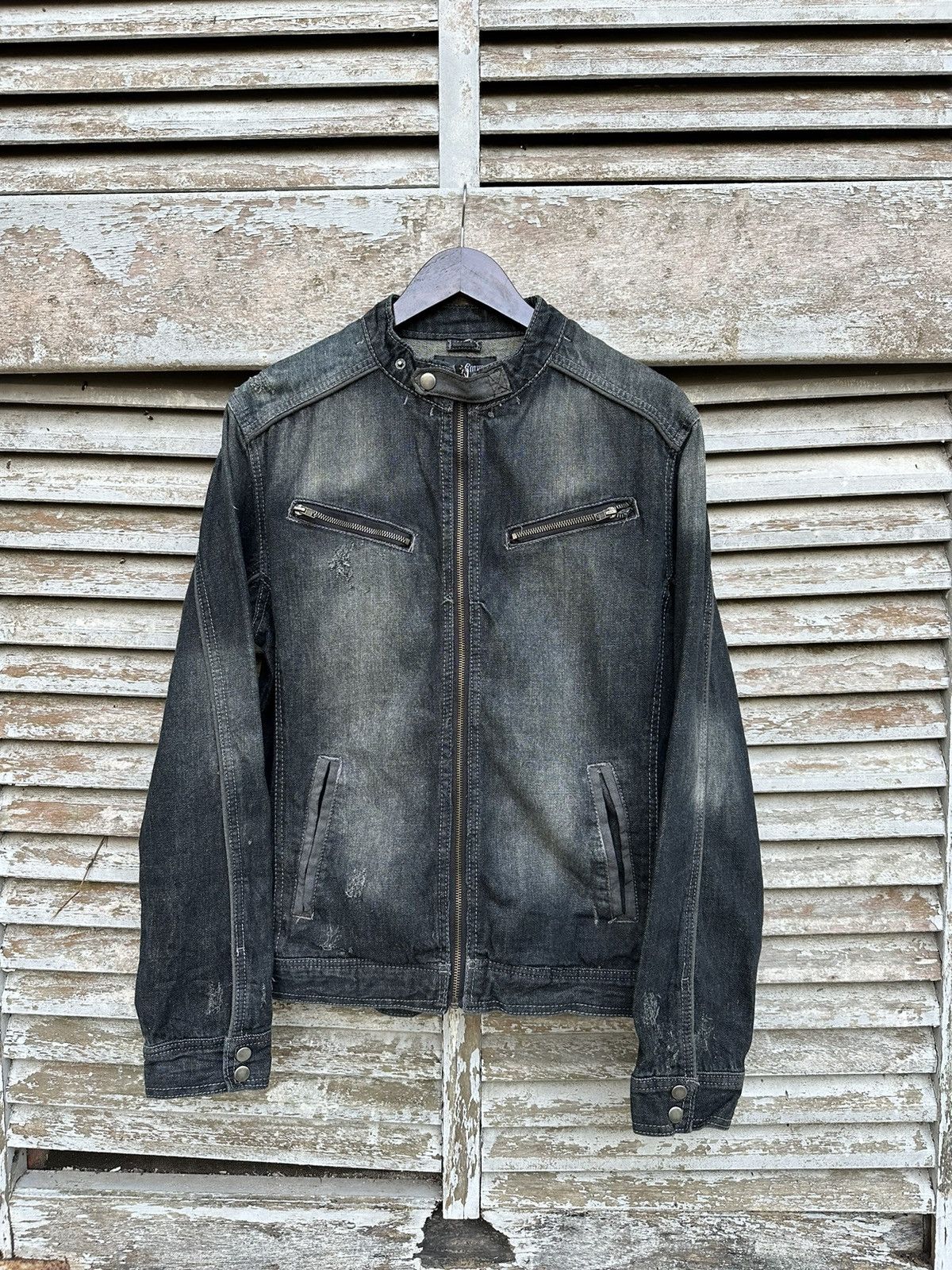 Vintage 👹Vintage Nylus Clothing Detroit Jacket Size US M / EU 48-50 / 2 - 2 Thumbnail