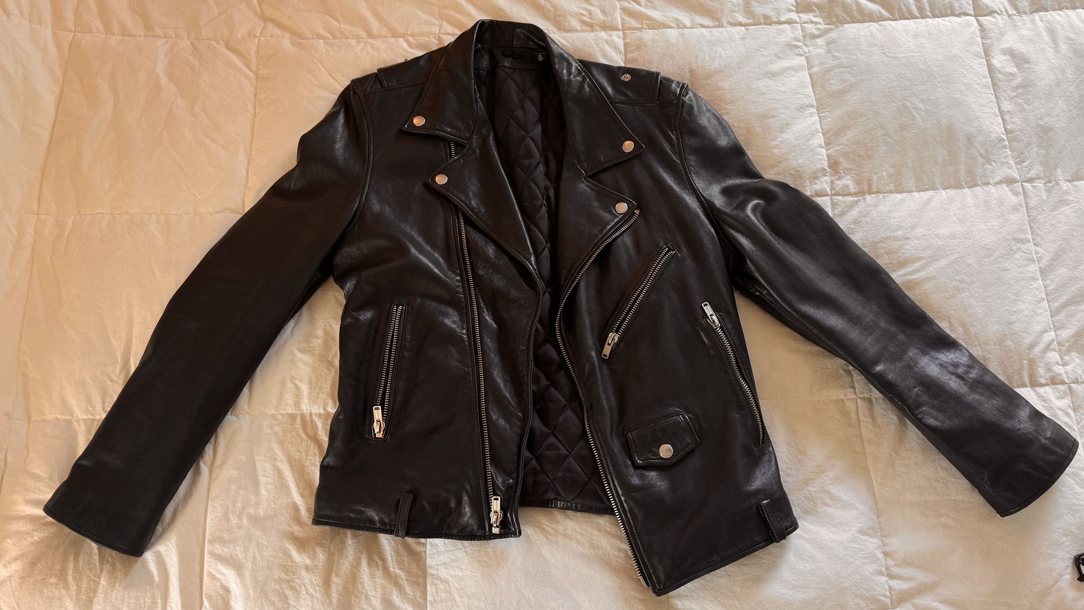 Blk Dnm Biker jacket Size US XL / EU 56 / 4 - 1 Thumbnail