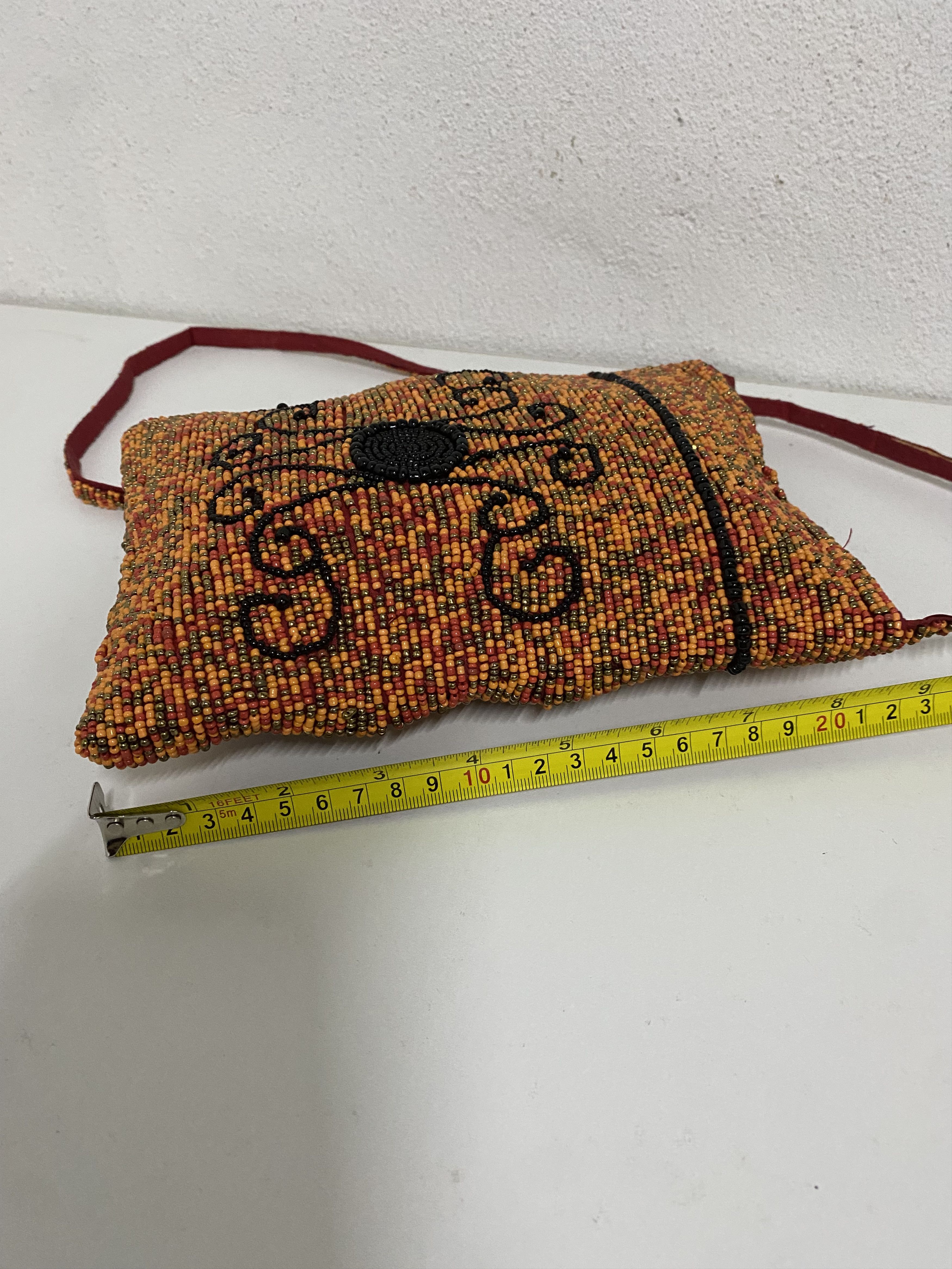 Handmade Japanese Brand Beads Sling Bag Size ONE SIZE - 6 Thumbnail