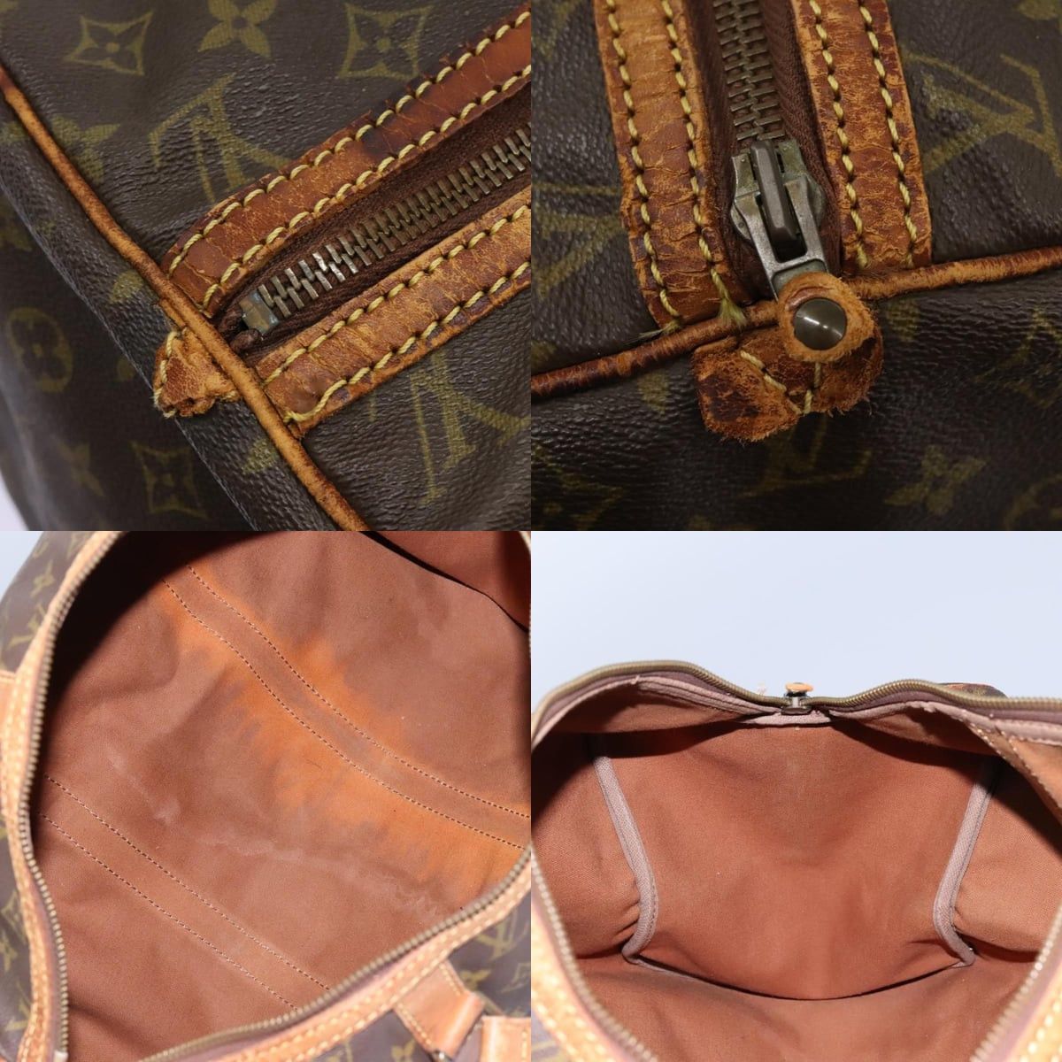 Louis Vuitton LOUIS VUITTON Monogram Sac Souple 45 Boston Bag M41624 Size ONE SIZE - 11 Thumbnail