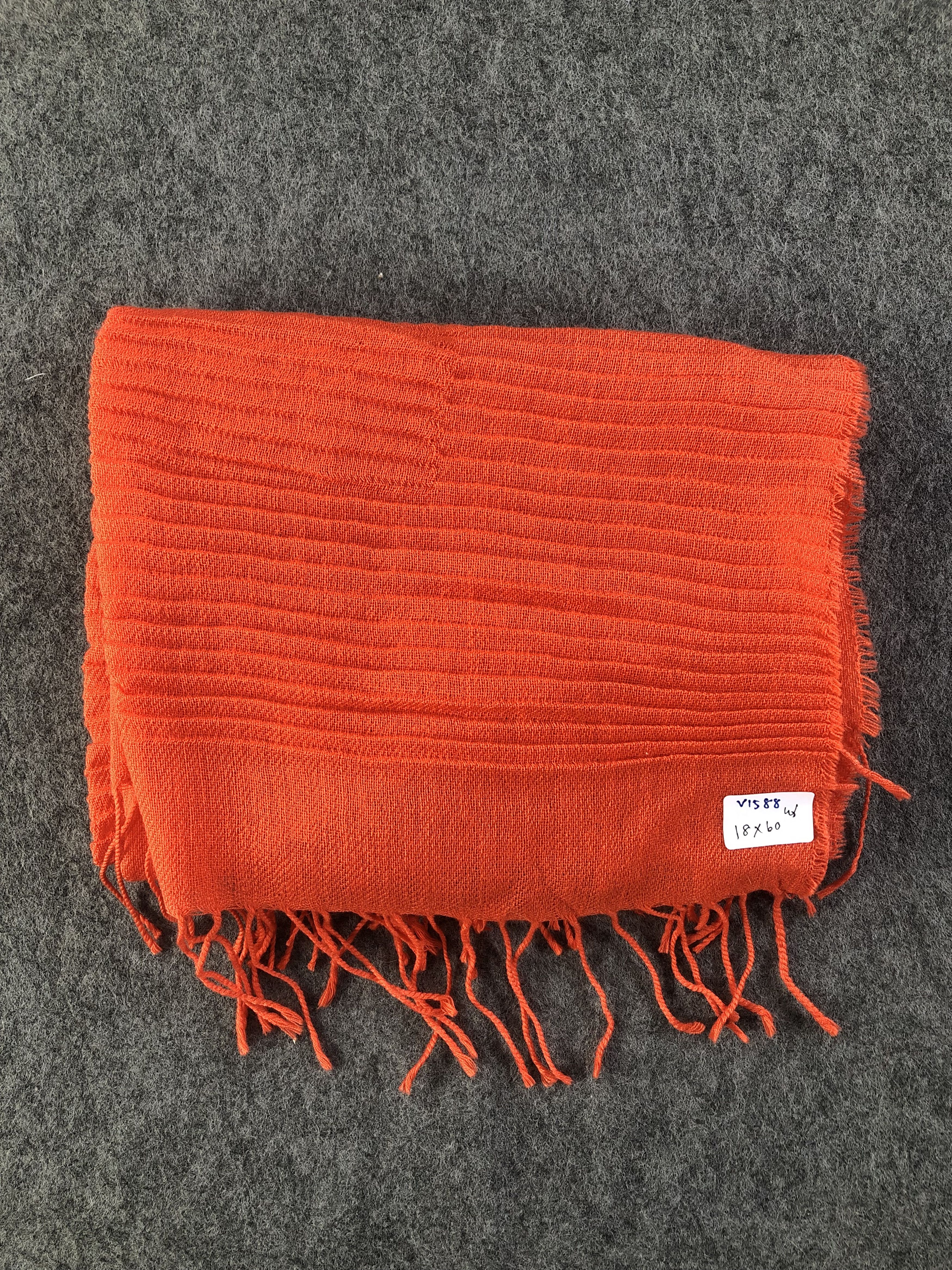 Fendi FENDI FF Pleated Scarf Muffler V1588 Size ONE SIZE - 6 Thumbnail
