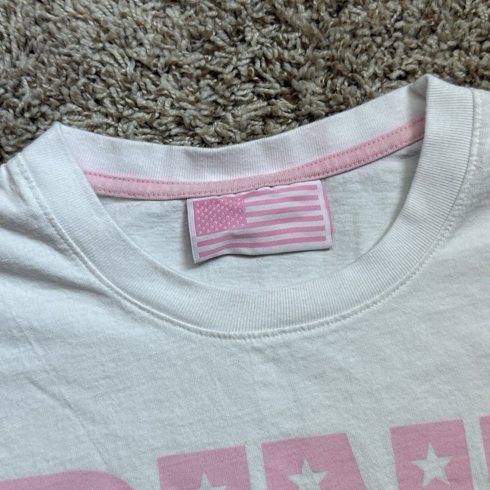 Lil Uzi Vert × Seventh Heaven Pink Tape Lil Uzi x Seventh Heaven Band Tee White T-Shirt XL Size US XL / EU 56 / 4 - 4 Thumbnail