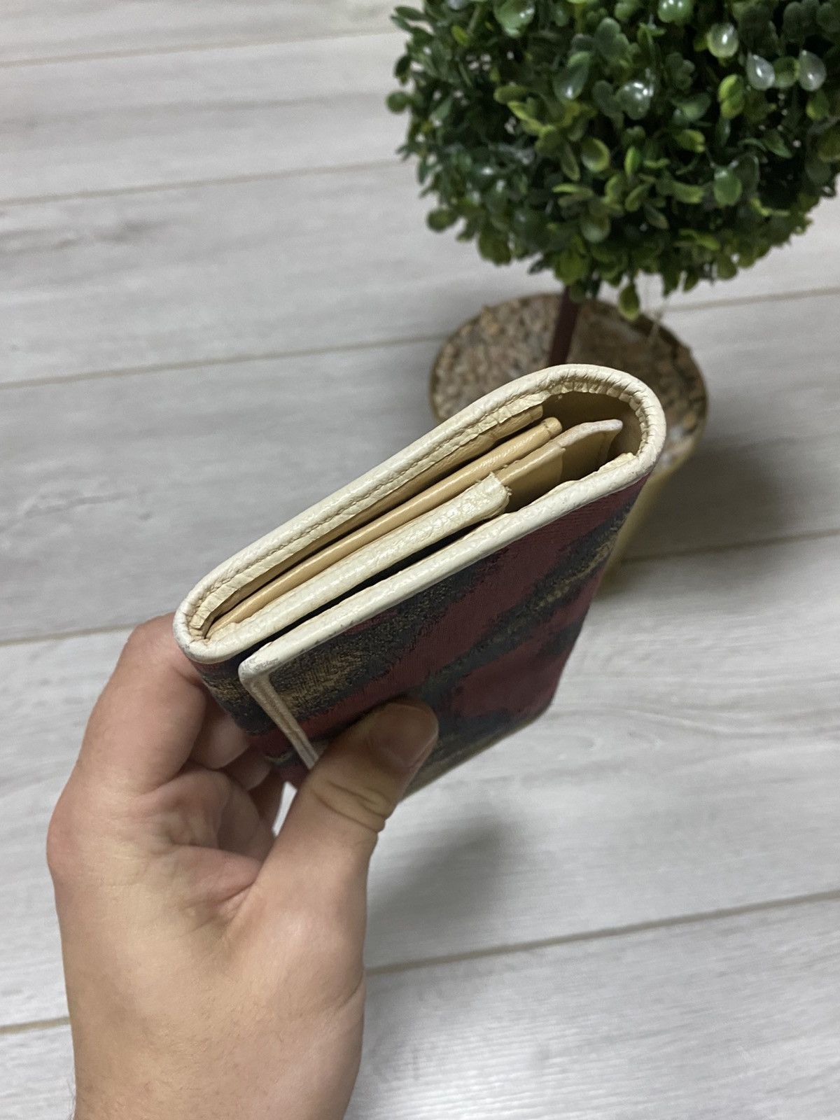 Vivienne Westwood Vivienne Westwood orb leather woven patterns wallet Size ONE SIZE - 2 Thumbnail