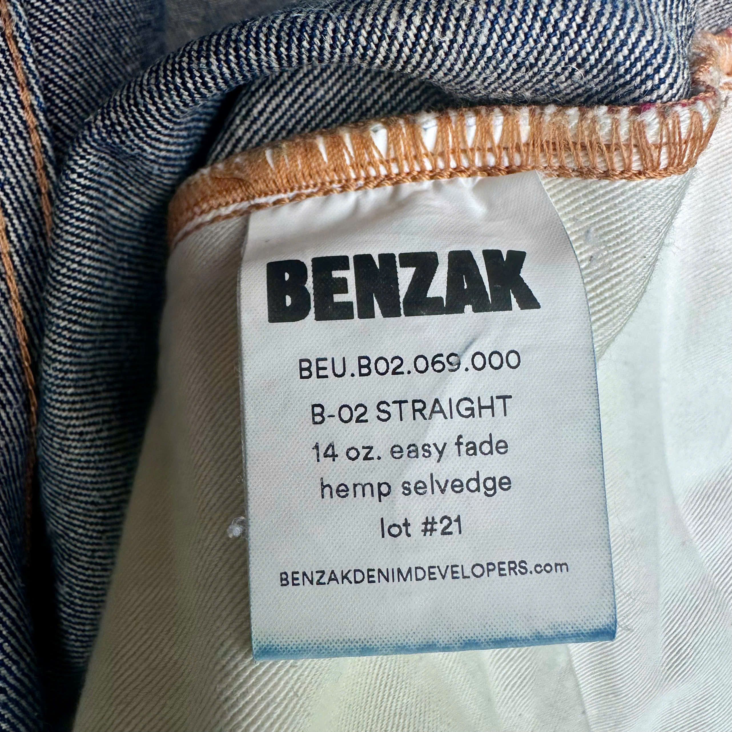Benzak Denim Developers 14oz Hemp Selvedge - Size 33 Size US 33 - 12 Thumbnail