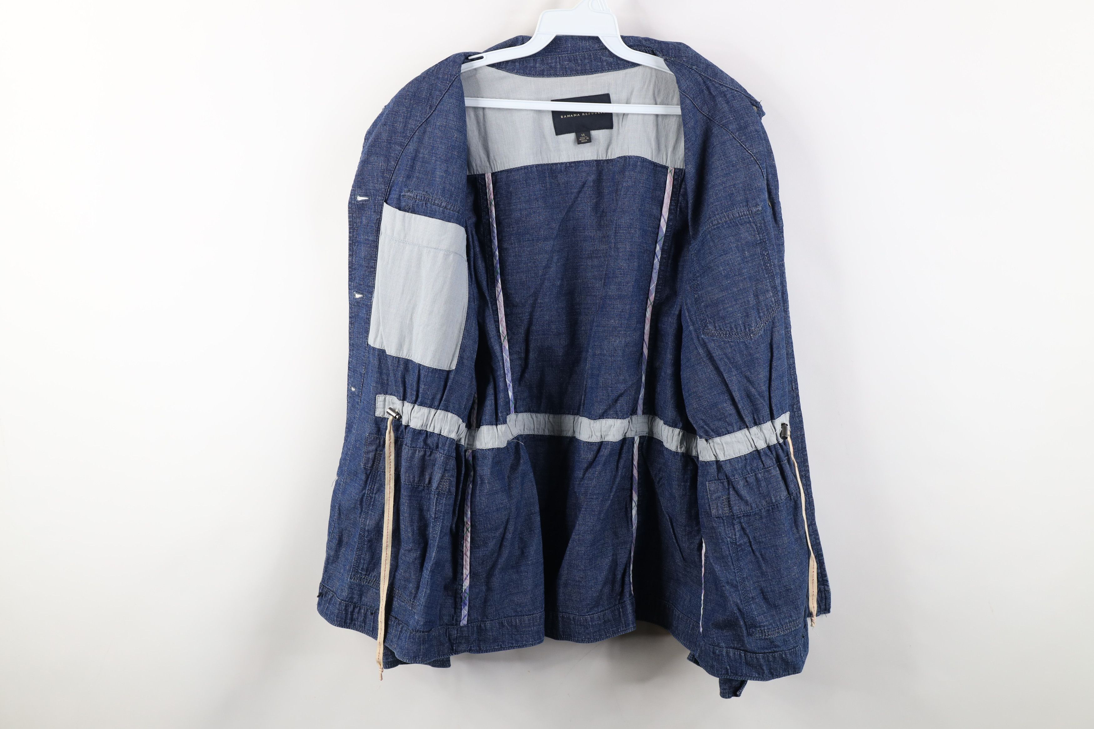 Banana Republic Vintage Y2K Banana Republic Button Shirt Jacket Jac Shirt Size XL / US 12-14 / IT 48-50 - 10 Thumbnail