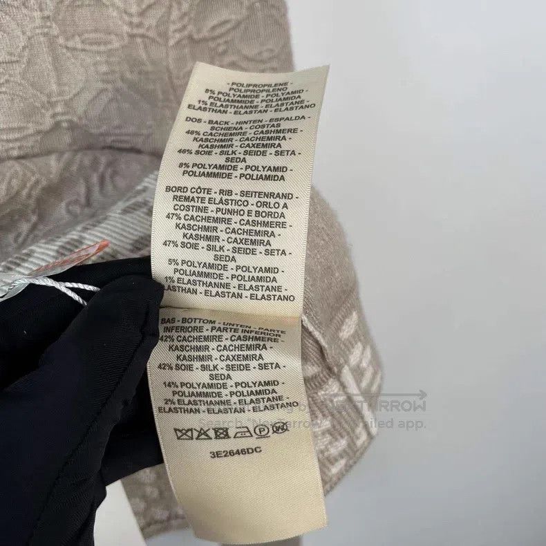Hermes Hermes Grey Cashmere Sweater Size XS / US 0-2 / IT 36-38 - 9 Thumbnail