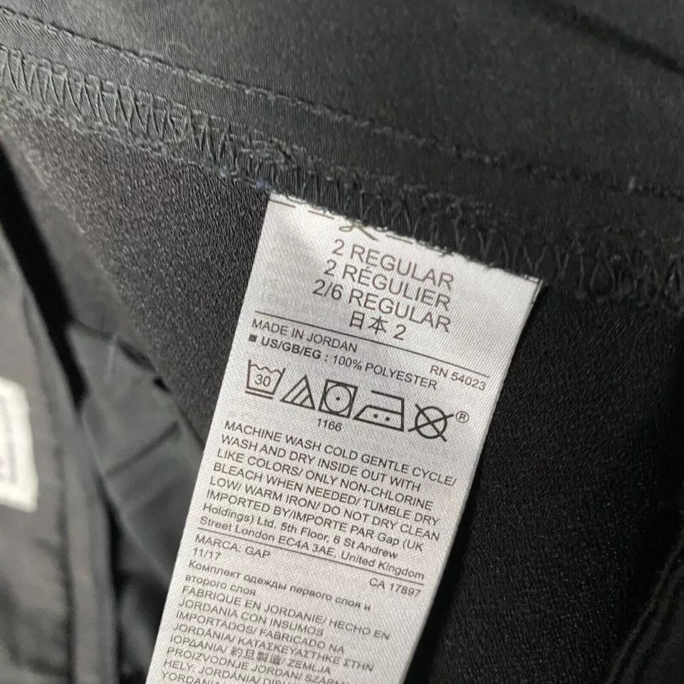 Gap Gap Bermuda Shorts Women's Size 2 R Black 100% Polyester Size 26" / US 2 / IT 38 - 9 Thumbnail