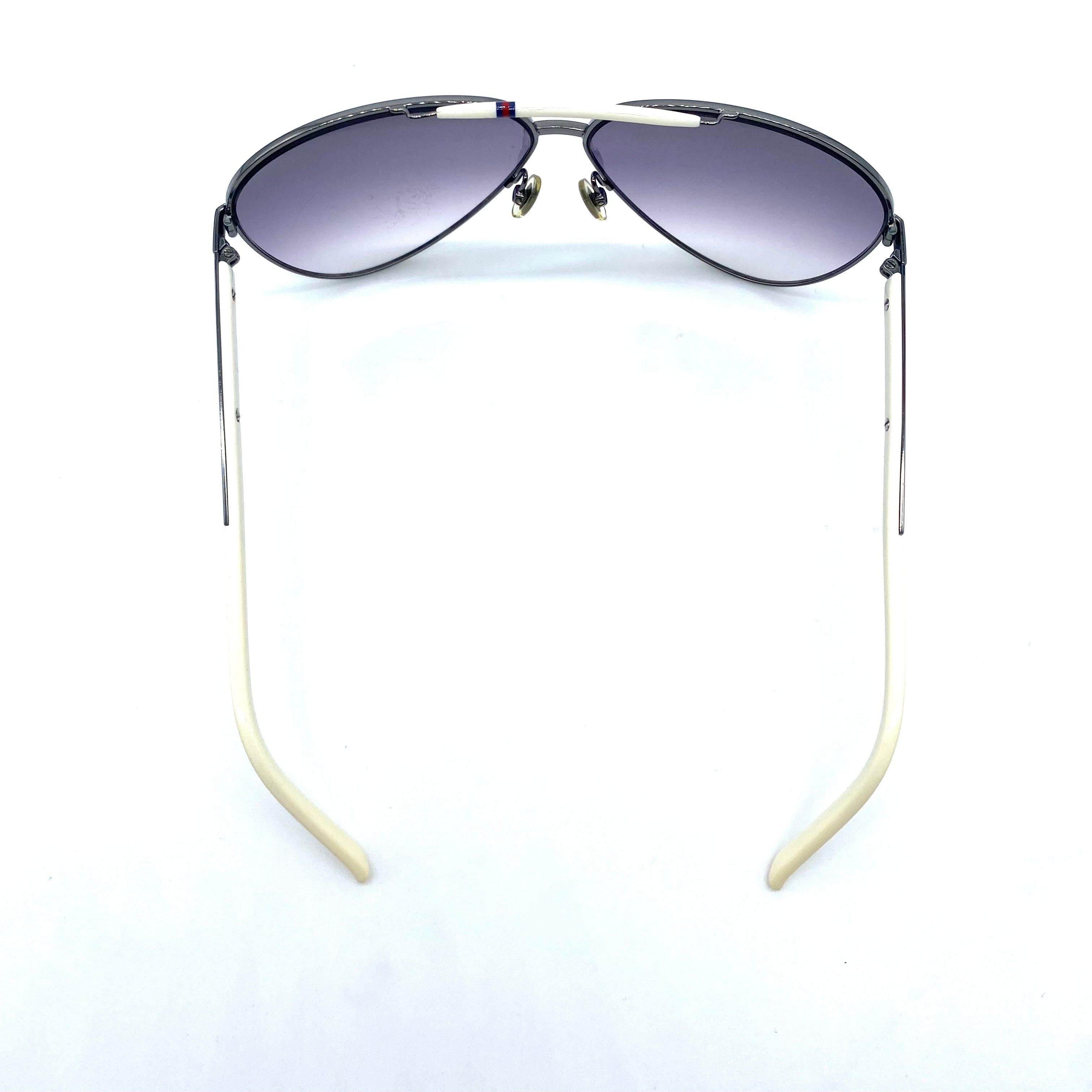 Gucci Vintage Gucci Eyewear Teardrop Sunglasses Webline Size ONE SIZE - 4 Thumbnail
