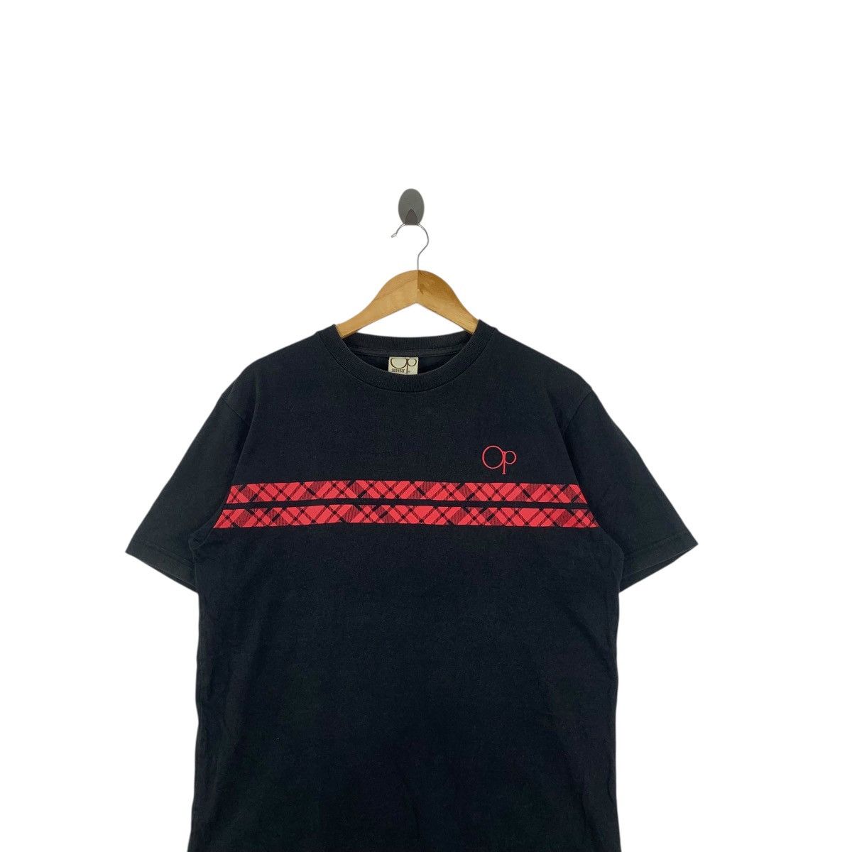 Ocean Pacific OCEAN PACIFIC OP Nova Checks Box Logo Surf Wave Tee Shirt Size US M / EU 48-50 / 2 - 2 Thumbnail