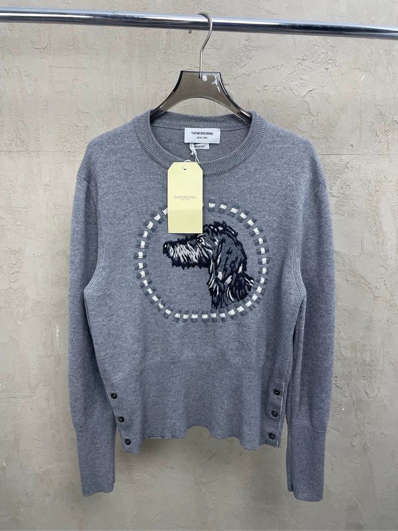 Thom Browne Thom Browne Round collar sweater Size US M / EU 48-50 / 2 - 3 Thumbnail