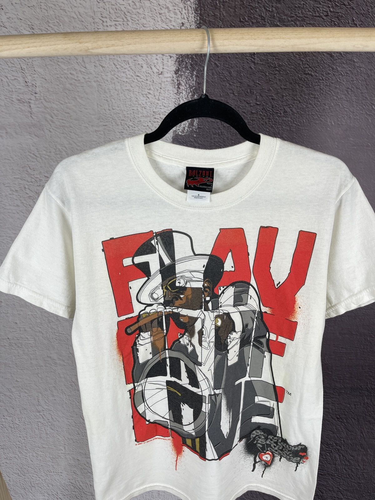 Rap Tees × Vintage 2007 BALZOUT Flavor Of Love Promo Vintage Rare Mens sz S tee Size US S / EU 44-46 / 1 - 8 Thumbnail