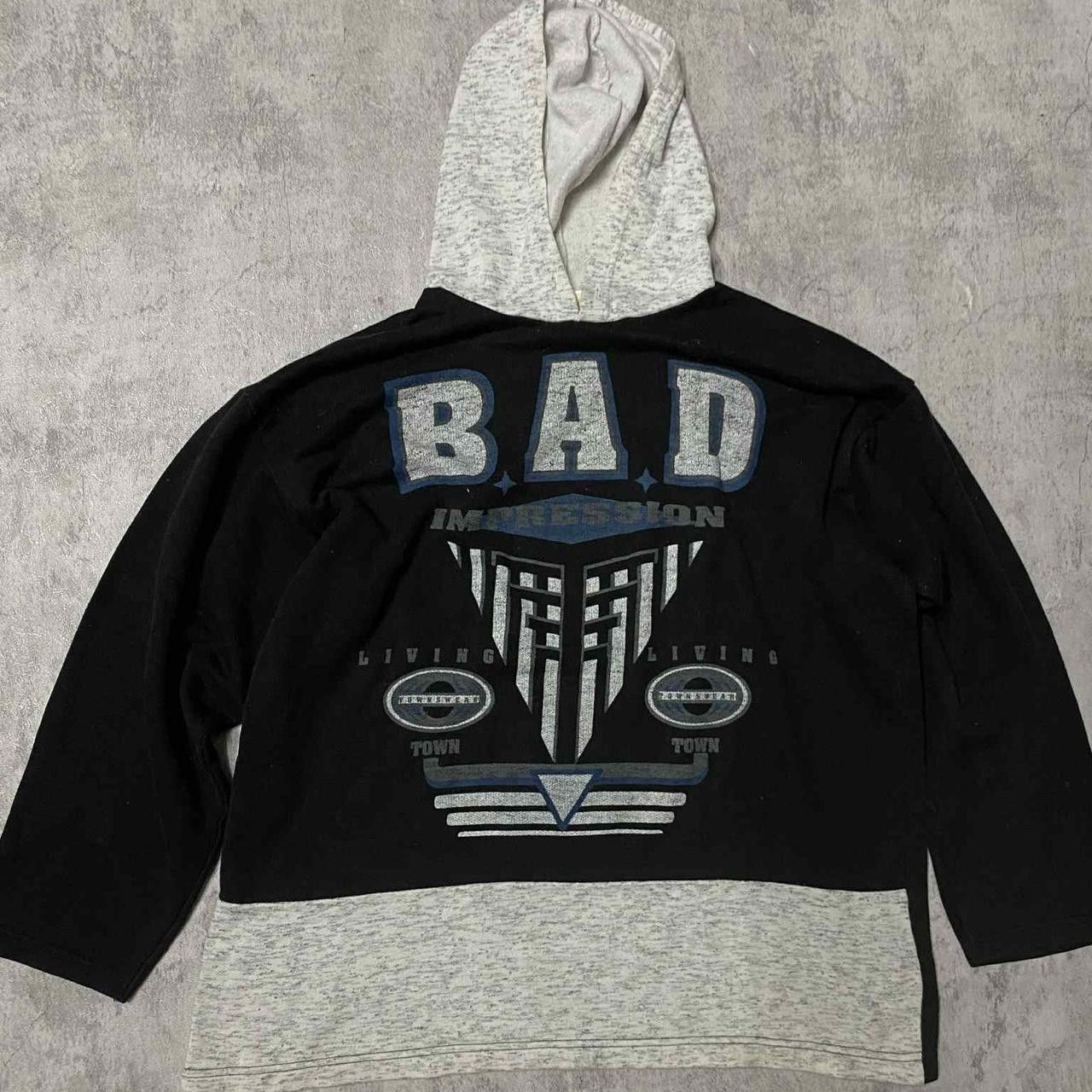 Other Black and grey Bad Bad Bad hoodie #hoodie Size US M / EU 48-50 / 2 - 1 Thumbnail