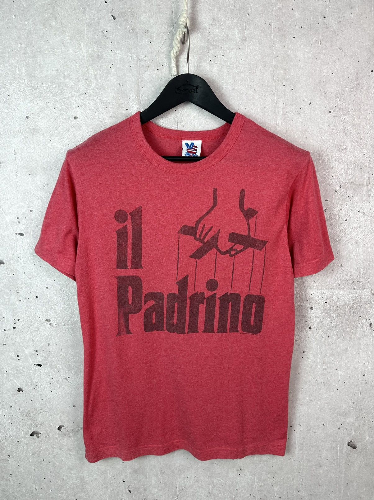 Junk Food Junk Food il Padrino Coral Made in USA Short Sleeve T-shirt Size US S / EU 44-46 / 1 - 1 Thumbnail