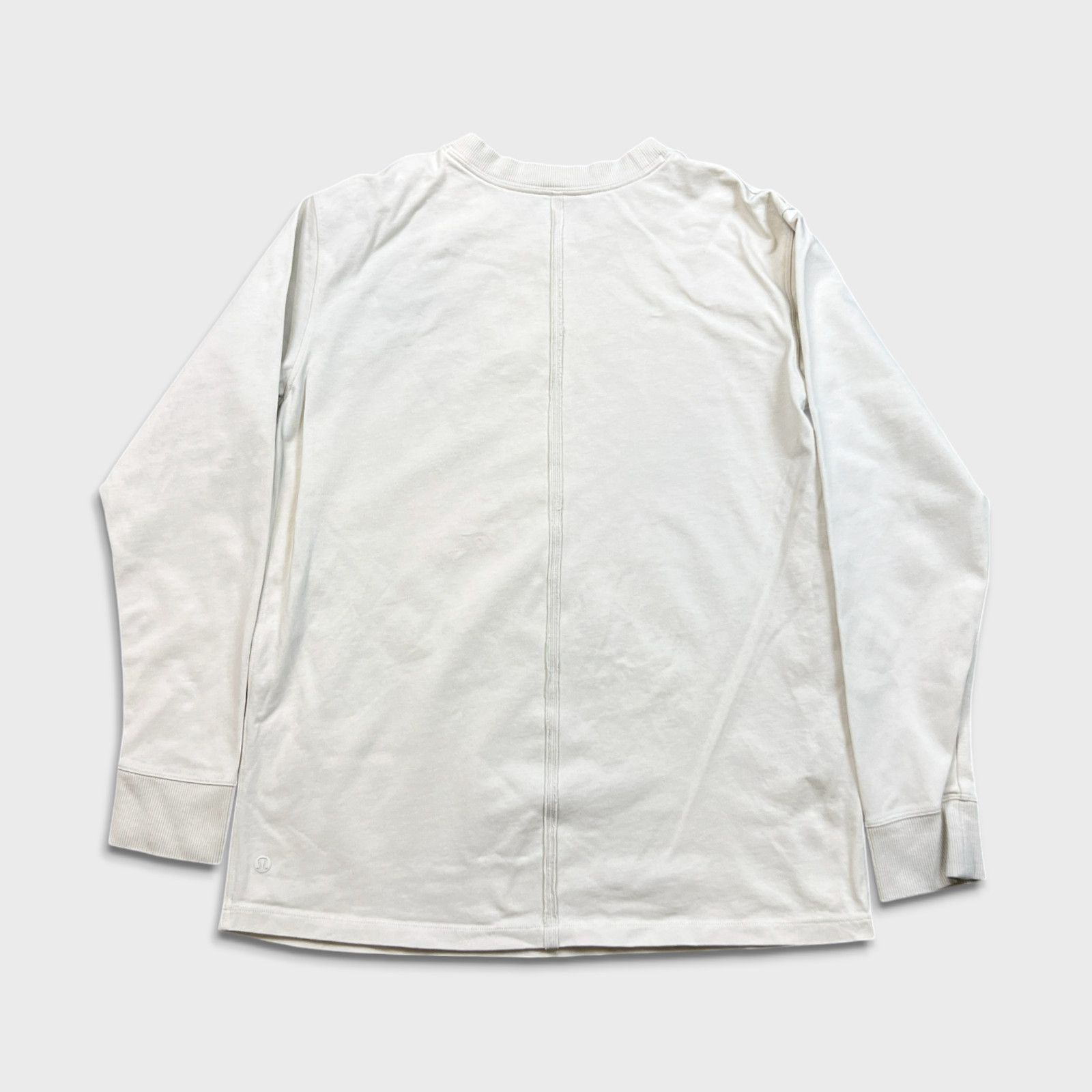 Lululemon Lululemon All Yours Shirt Womens White Pullover Long Sleeve Size S / US 4 / IT 40 - 5 Thumbnail