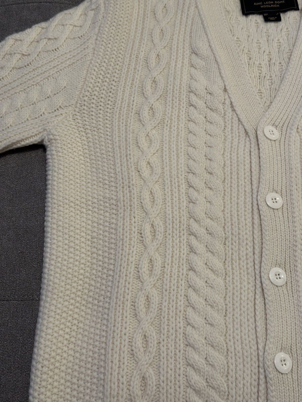 Aime leon dore Woolrich - ケーブルカーディガン Aime leon dore Woolrich - ケーブルカーディガン AIMÉ LEON DORE