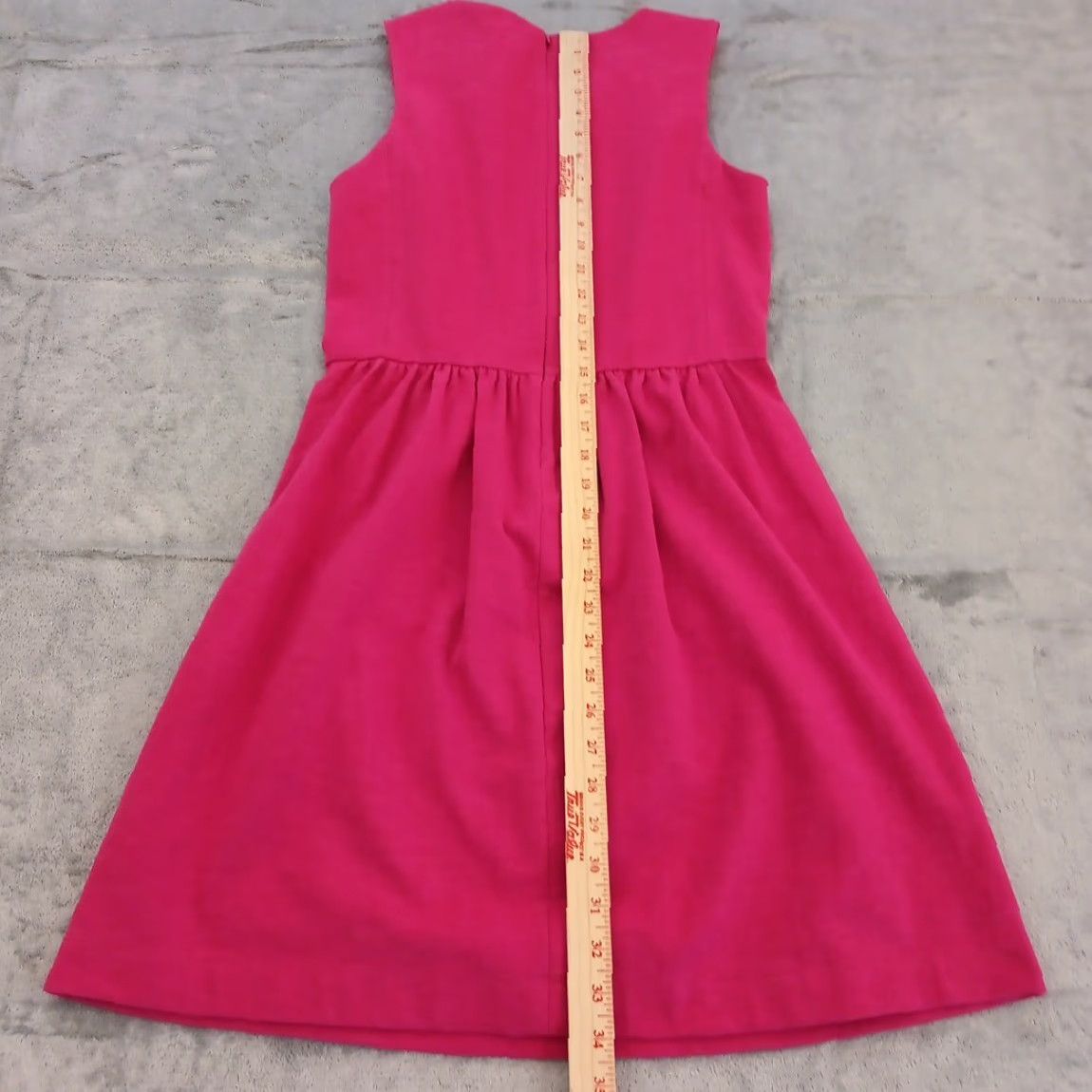 J.Crew J.CREW Dress Small Pink Knee Length Sleeveless Fit & Flare Women Regular Size S Size S / US 4 / IT 40 - 4 Thumbnail