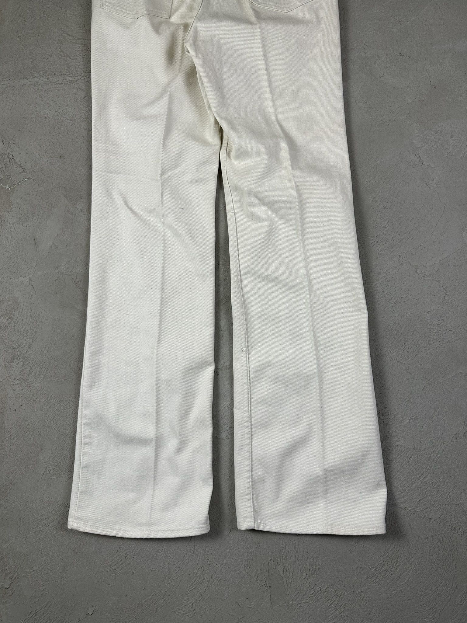 Levi's 70s Levi's Flaired Denim Jeans Pants Rare Size US 33 - 7 Thumbnail