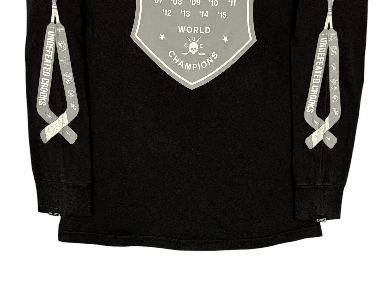 Crooks & Castles × Undefeated Undefeated X Crooks & Castle World Champions Hockey Ice Tee Size US M / EU 48-50 / 2 - 12 Thumbnail