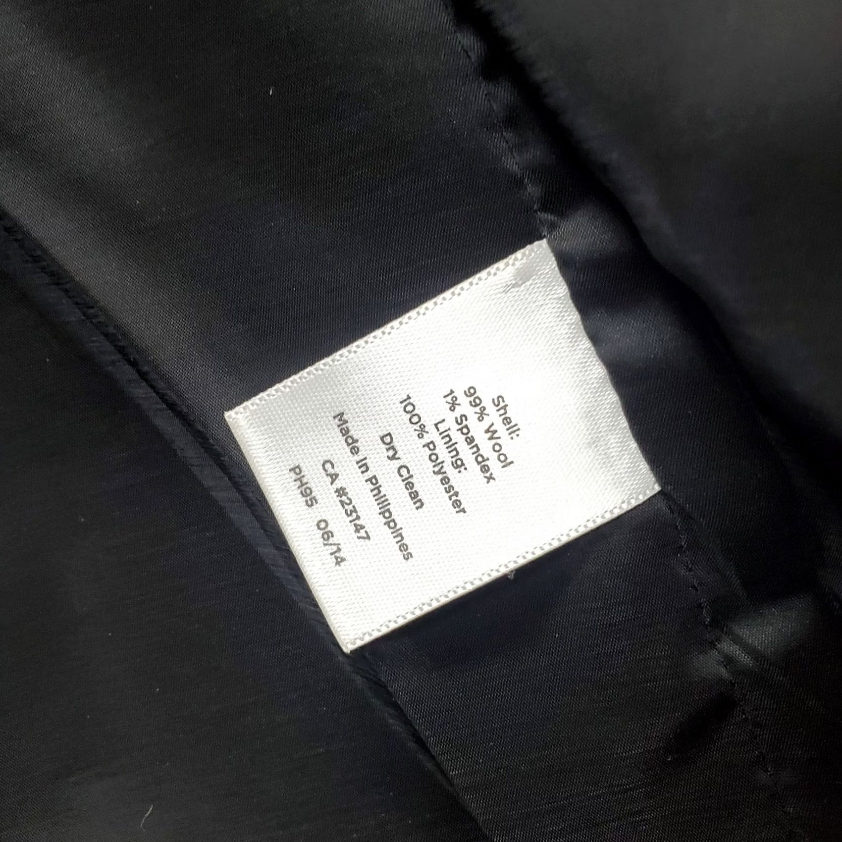 Talbots Talbots Blazer Jacket Women 10 Black Formal Notch Lapel Single Breasted 2 Button Size L / US 10 / IT 46 - 7 Thumbnail