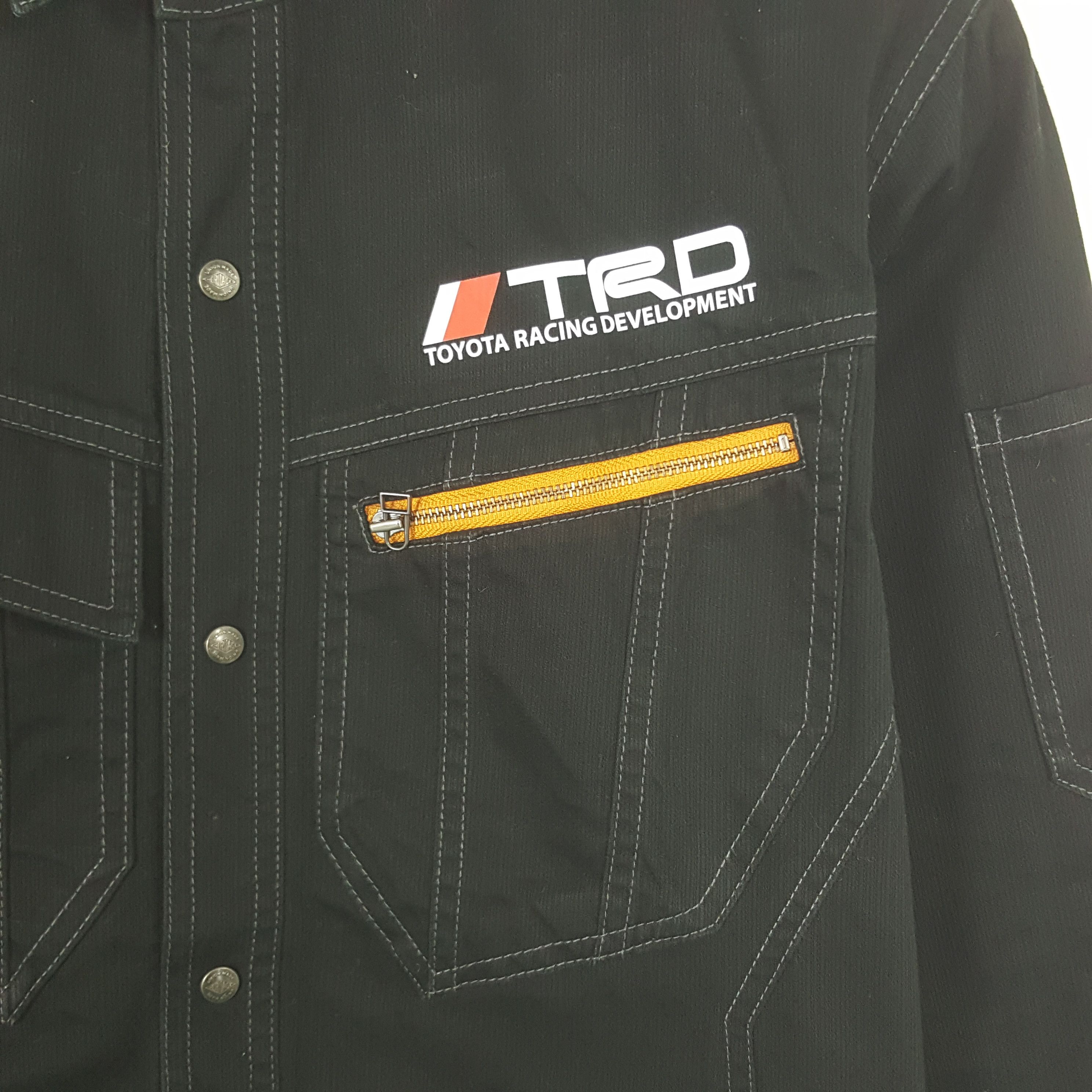 Vintage Vintage Toyota Racing Sport Custom Art Button Clip Jacket Size US XS / EU 42 / 0 - 4 Thumbnail