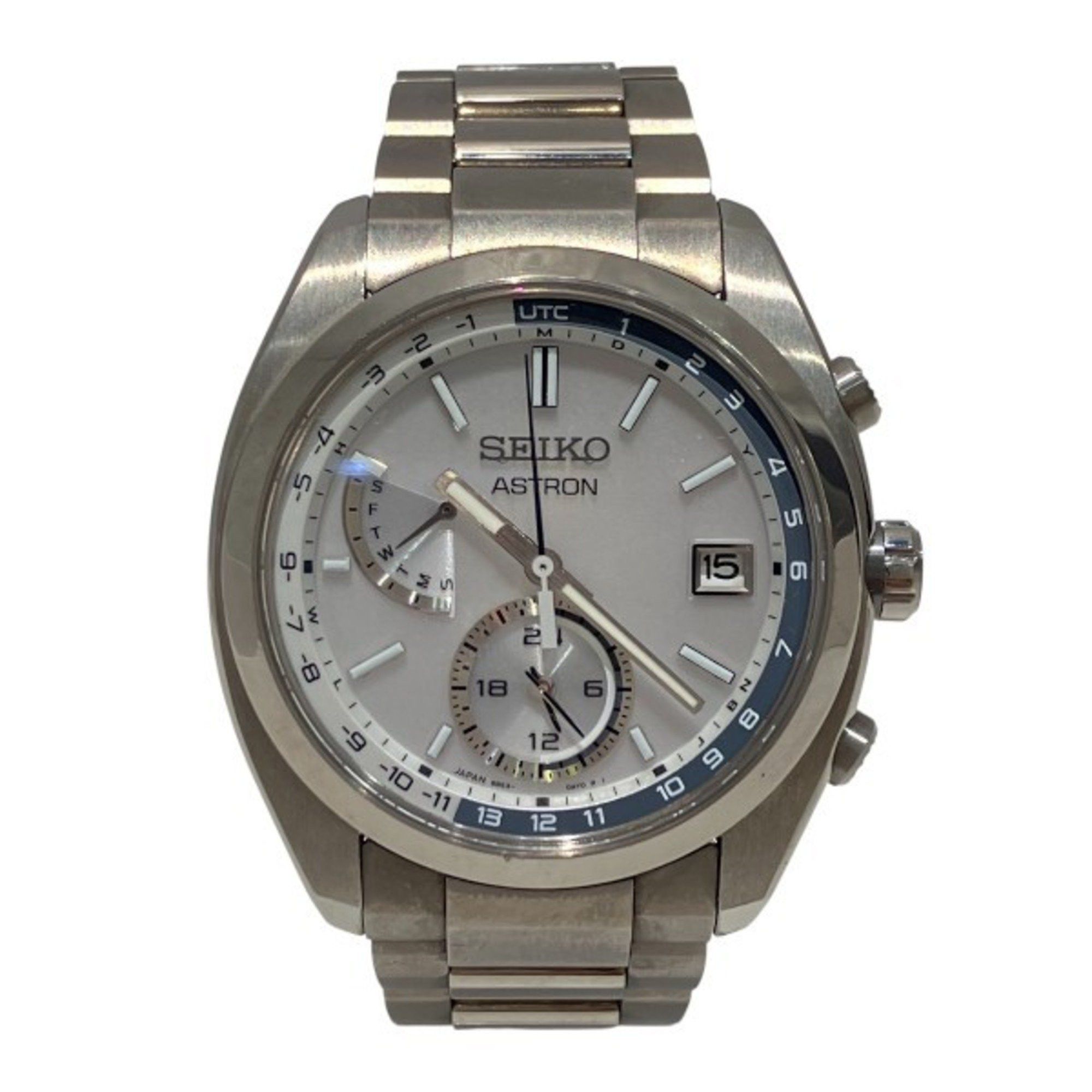 Seiko Astron 8B63-0BA0 Radio Solar Watch Men's