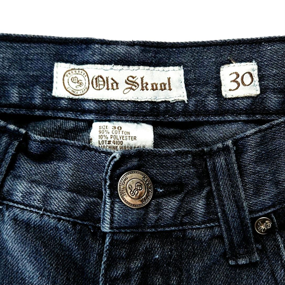 Other VTG EUC Old Skool Straight Leg Jeans Sz. 30X31 Dark Wash Size US 30 / EU 46 - 3 Thumbnail