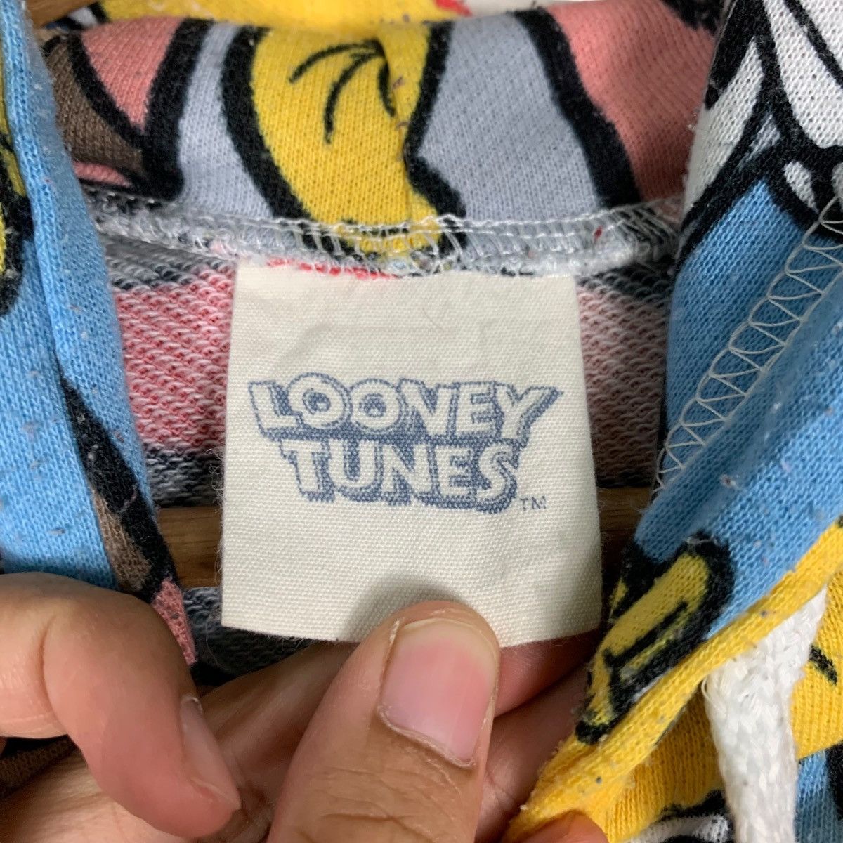 Cartoon Network LOONEY TUNES Fullprint Pullover Hoodies Sweatshirt #1348-C61 Size US M / EU 48-50 / 2 - 13 Thumbnail