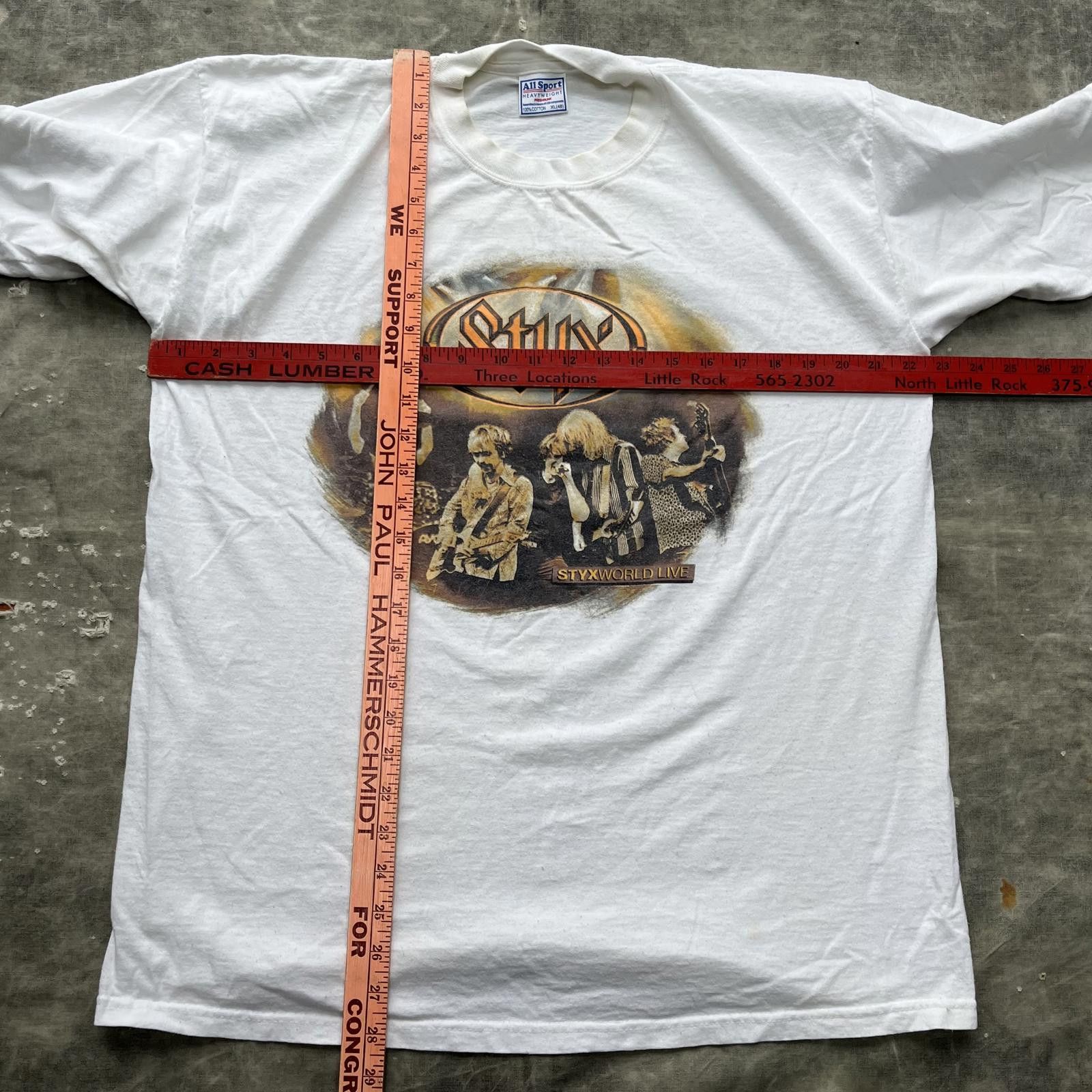 All Sport × Band Tees × Vintage Vintage Y2K 2002 Styx Northern Exposure Tour Rock Band Shirt Size US XL / EU 56 / 4 - 4 Thumbnail