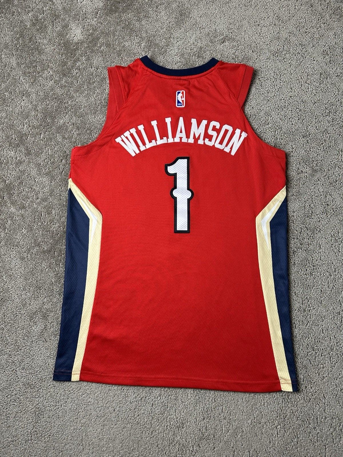 NBA Mens Jersey NBA #1 Williamson New Orleans Pelicans, Sz 48 L Size US L / EU 52-54 / 3 - 1 Thumbnail