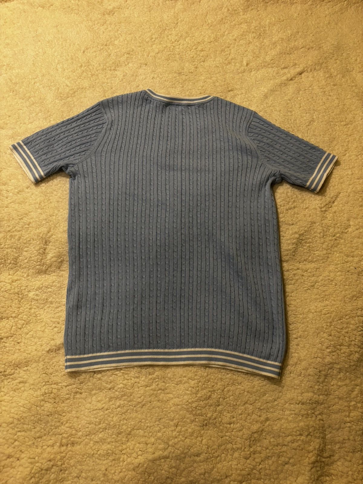 Tommy Hilfiger Women’s blue short sleeve sweater1549 Size M / US 6-8 / IT 42-44 - 9 Thumbnail