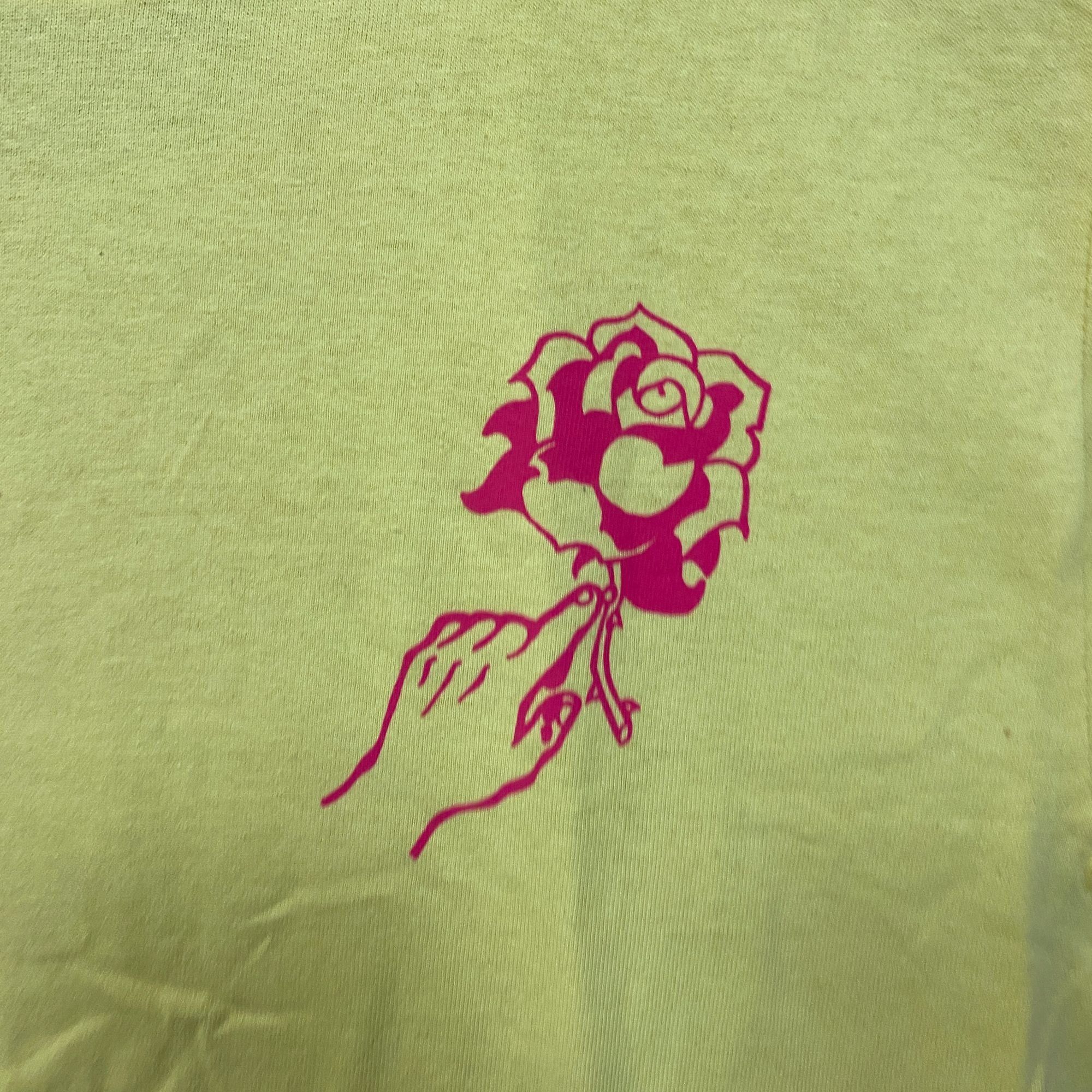 Empyre Empyre Love Through Pain Rose Double Sided Graphic Yellow T Size US S / EU 44-46 / 1 - 2 Thumbnail