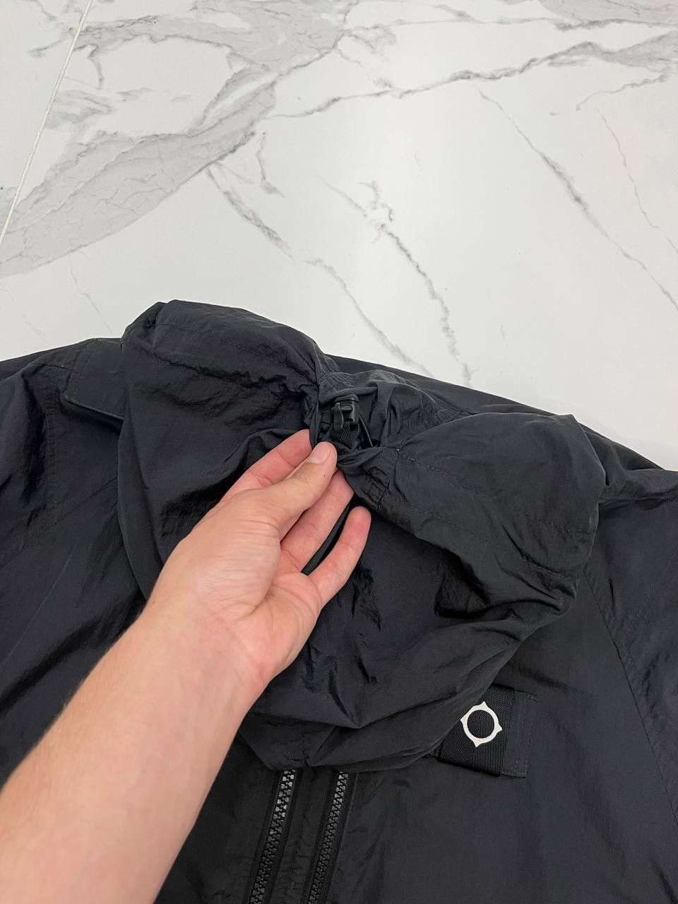 Ma.strum Black Light Jacket with patch Light Jackets