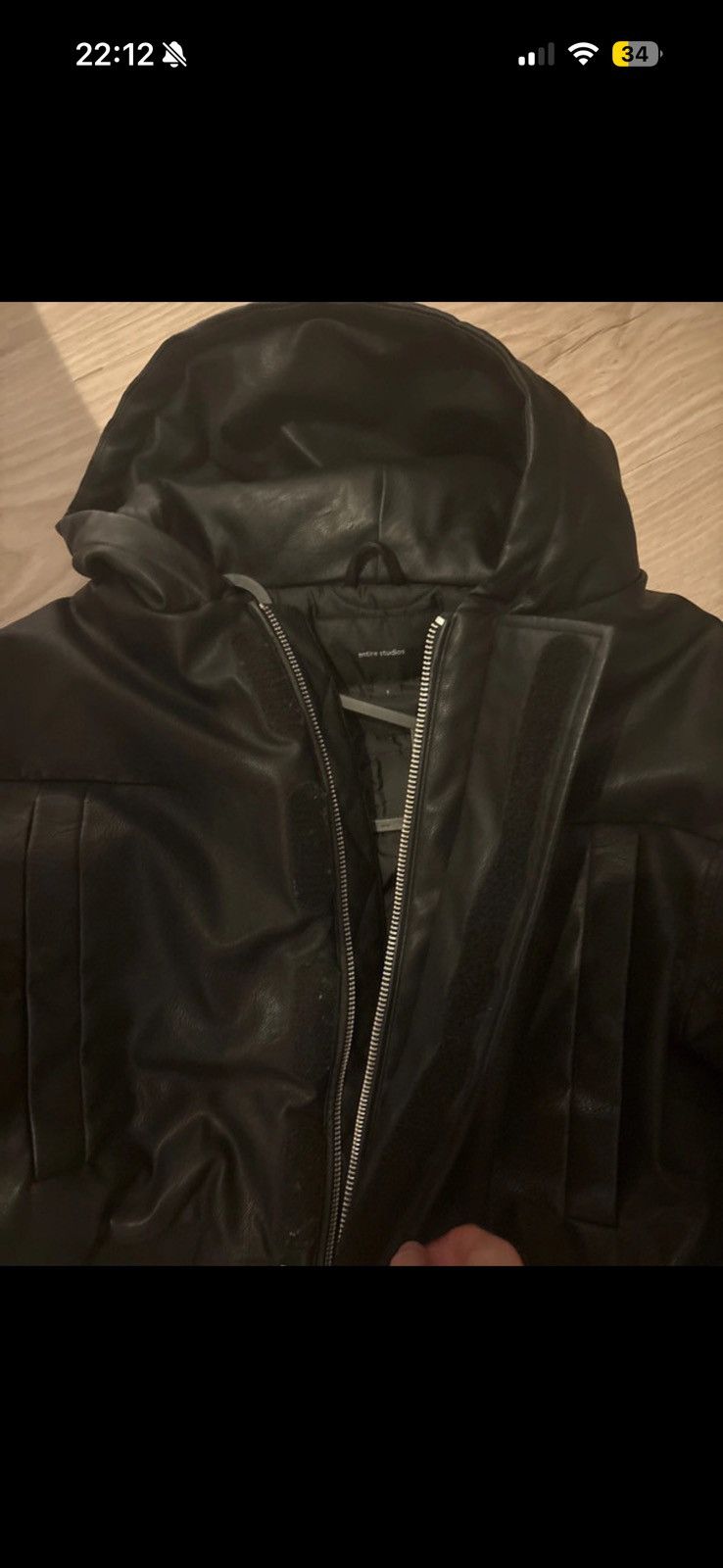 Entire Studios entire studios moto leather bomber jacket Size US S / EU 44-46 / 1 - 5 Thumbnail