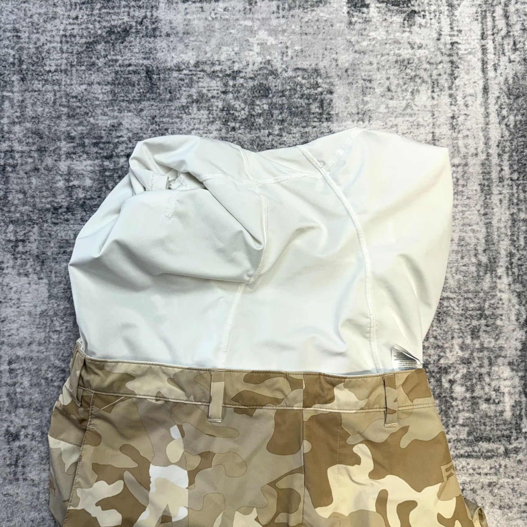 RLX Ralph Lauren RLX Ralph Lauren Short Mens Medium Beige Camo Golfer Athletic Golf Shorts Size US 31 - 5 Thumbnail