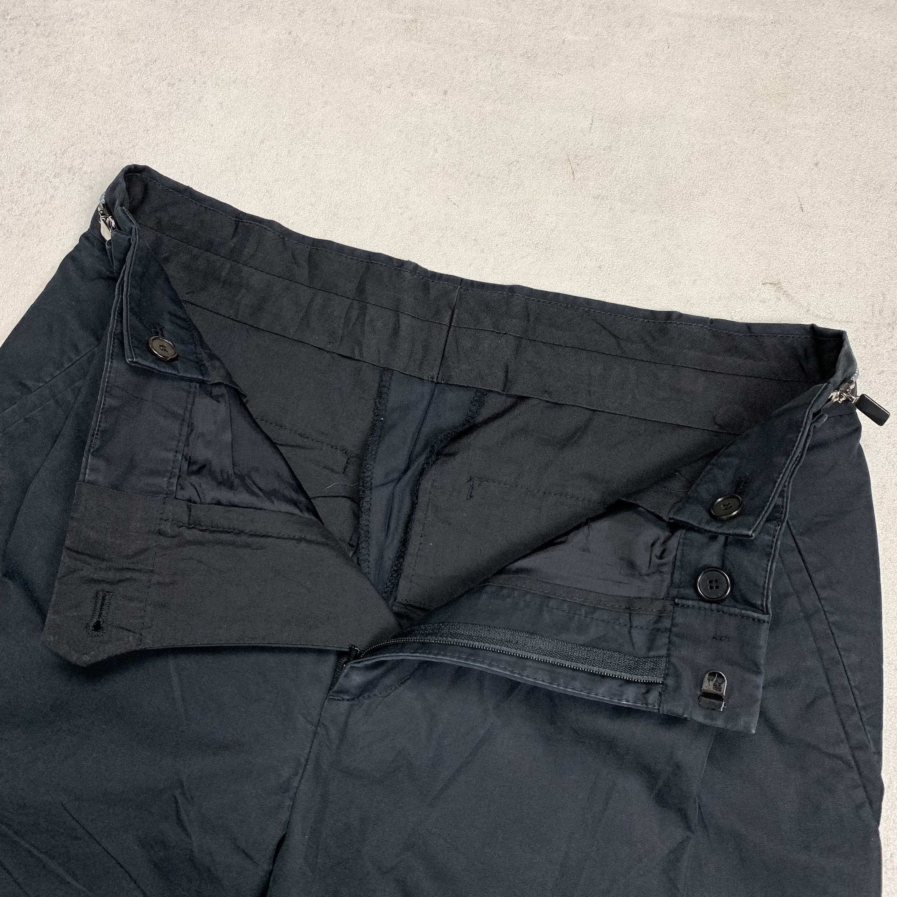 Juun.J Juun.J Adjustable Waist Ankle Pants Size US 31 - 7 Thumbnail