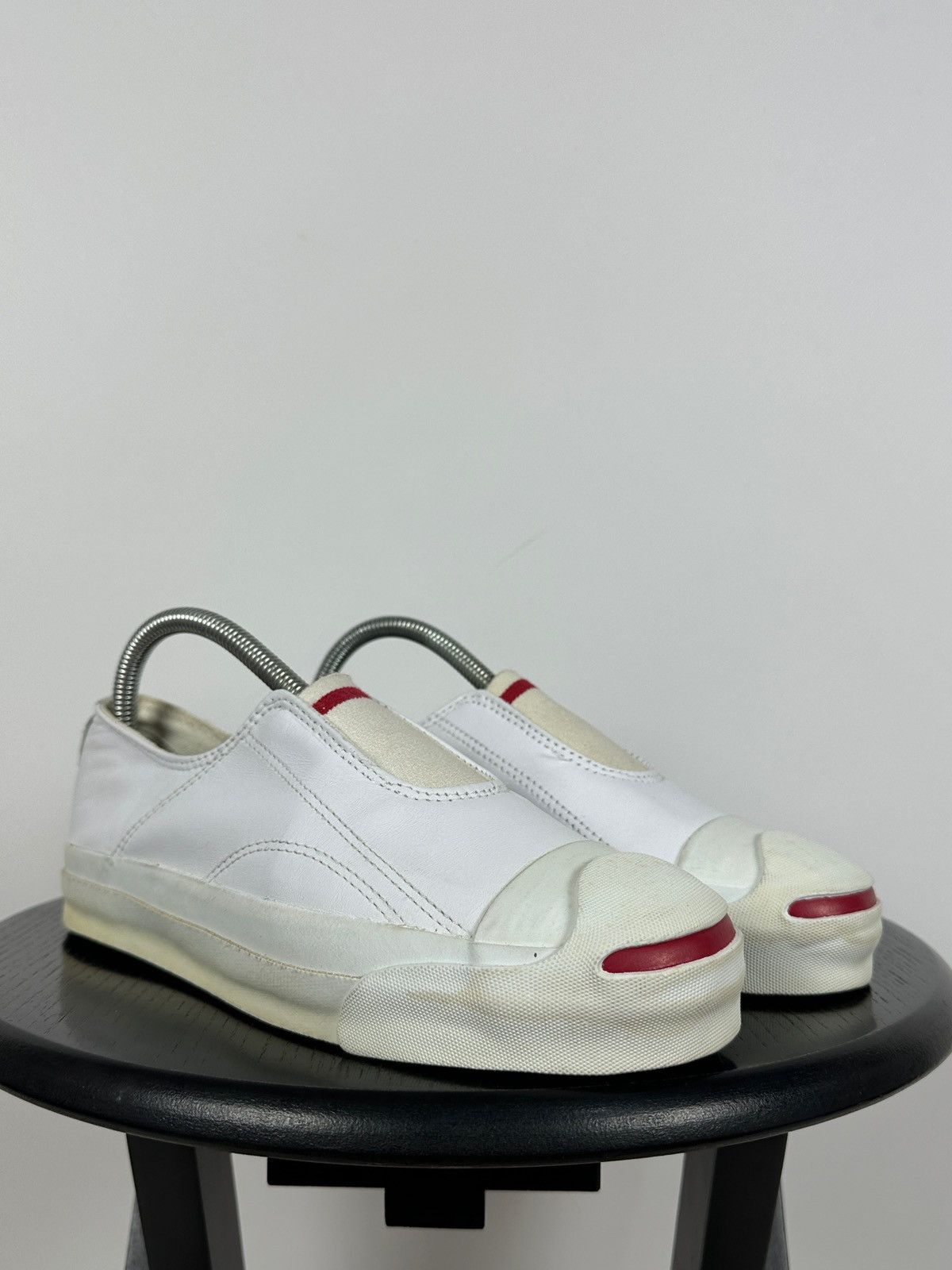 Converse Vintage Converse x Jack Purcell USA Leather Slip On Sneakers Size US 7 / EU 40 - 10 Thumbnail