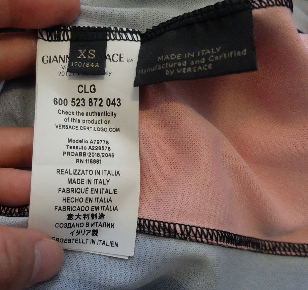 Versace Versace Fall/Winter 2018 Logo Jersey Soccer Size US XS / EU 42 / 0 - 7 Thumbnail