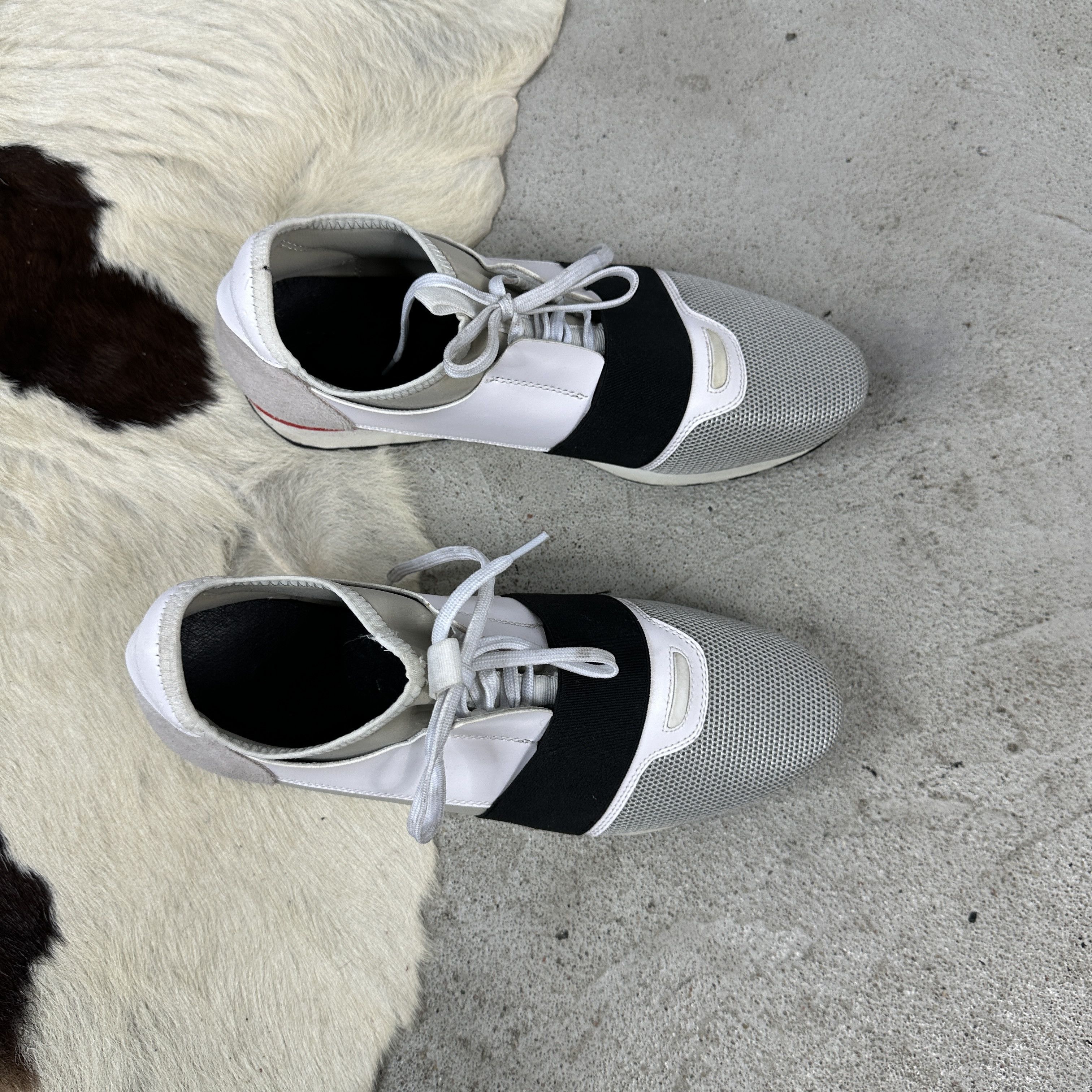 Balenciaga × Vintage Vintage Y2K Casual Balenciaga Race Runner Sneakers Size US 11 / IT 41 - 2 Thumbnail