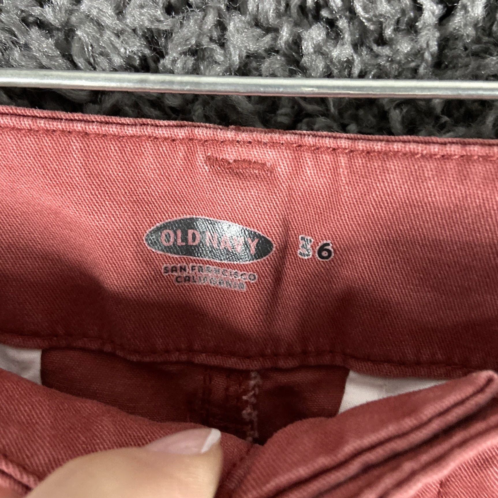 Old Navy Old Navy Red Orange Chino Shorts with Pockets Men's Size 36 Regular Size US 36 / EU 52 - 6 Thumbnail