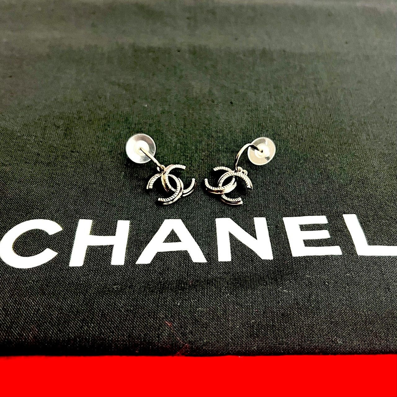 Chanel Chanel Chanel Coco Mark Earrings Metal Earrings DUTY FREE for USA Size ONE SIZE - 1 Thumbnail