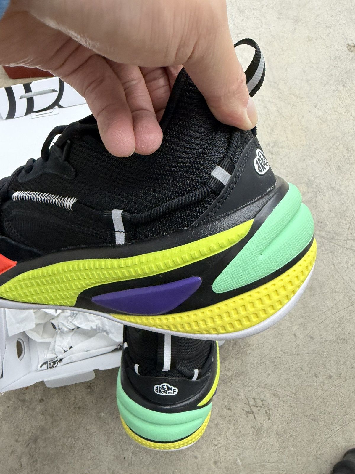 J. Cole × Puma Puma J. Cole RS Dreamer Black Size US 11 / EU 44 - 7 Thumbnail