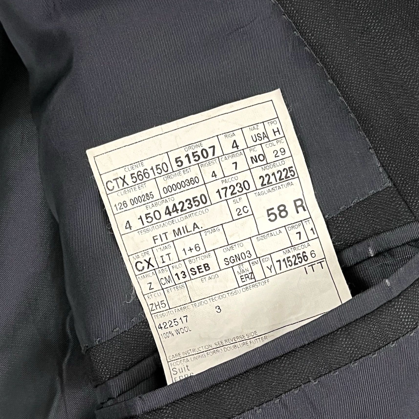 Ermenegildo Zegna Ermenegildo Zegna Blazer Mens 48R US 58R Sports Coat Trofeo Wool Gray Size 48R - 3 Thumbnail
