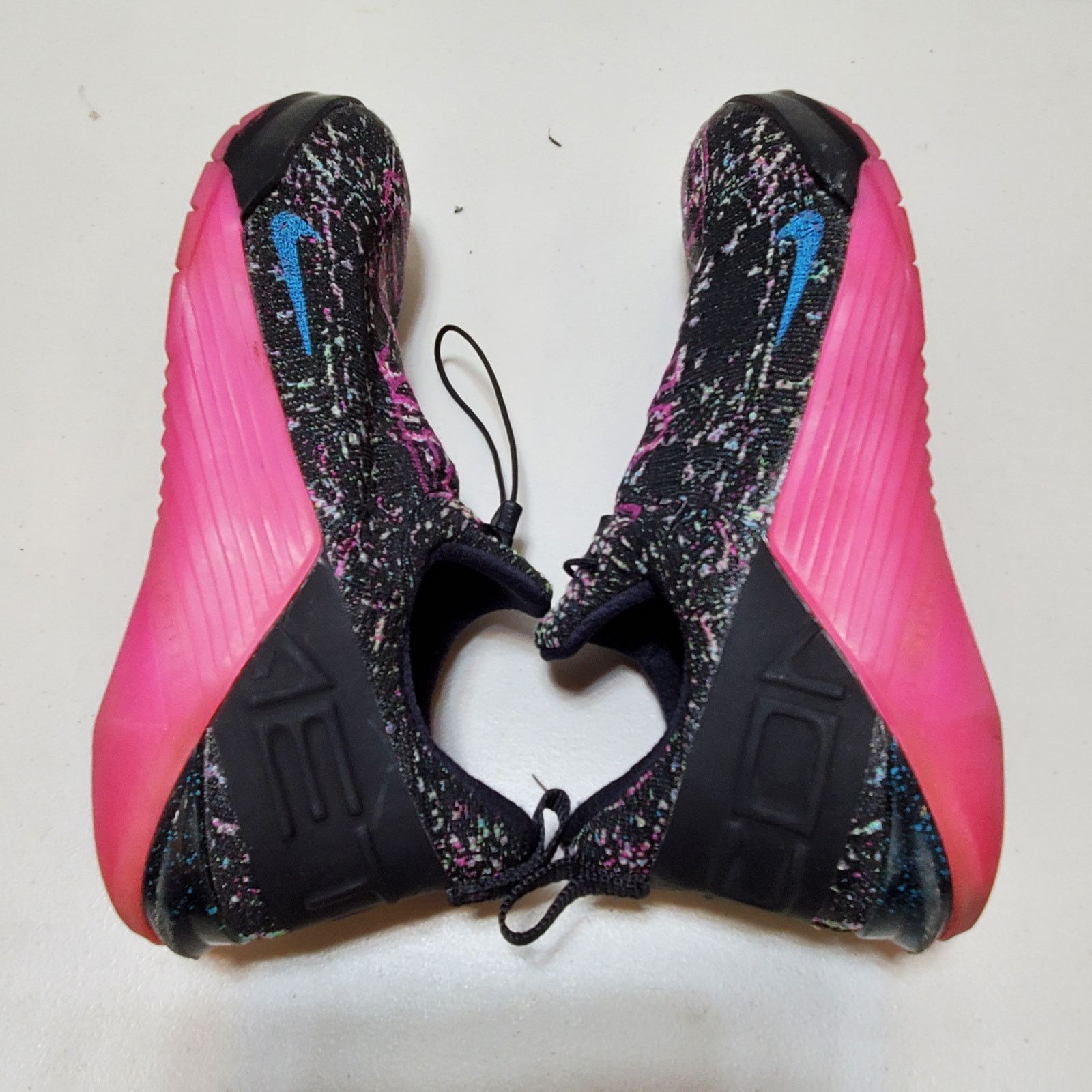 Nike Nike Sneakers Shoes Womens 10 React Metcon AMP Black Pink Size US 10 / IT 40 - 6 Thumbnail