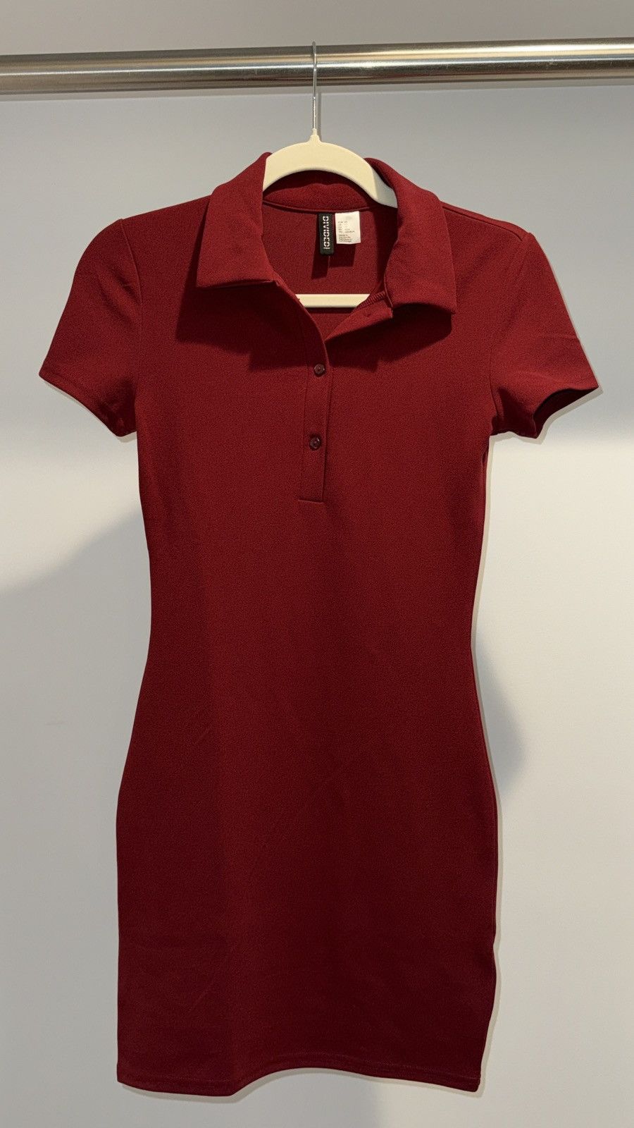 H&M H&M Red Polo Dress XS Size XS / US 0-2 / IT 36-38 - 1 Thumbnail