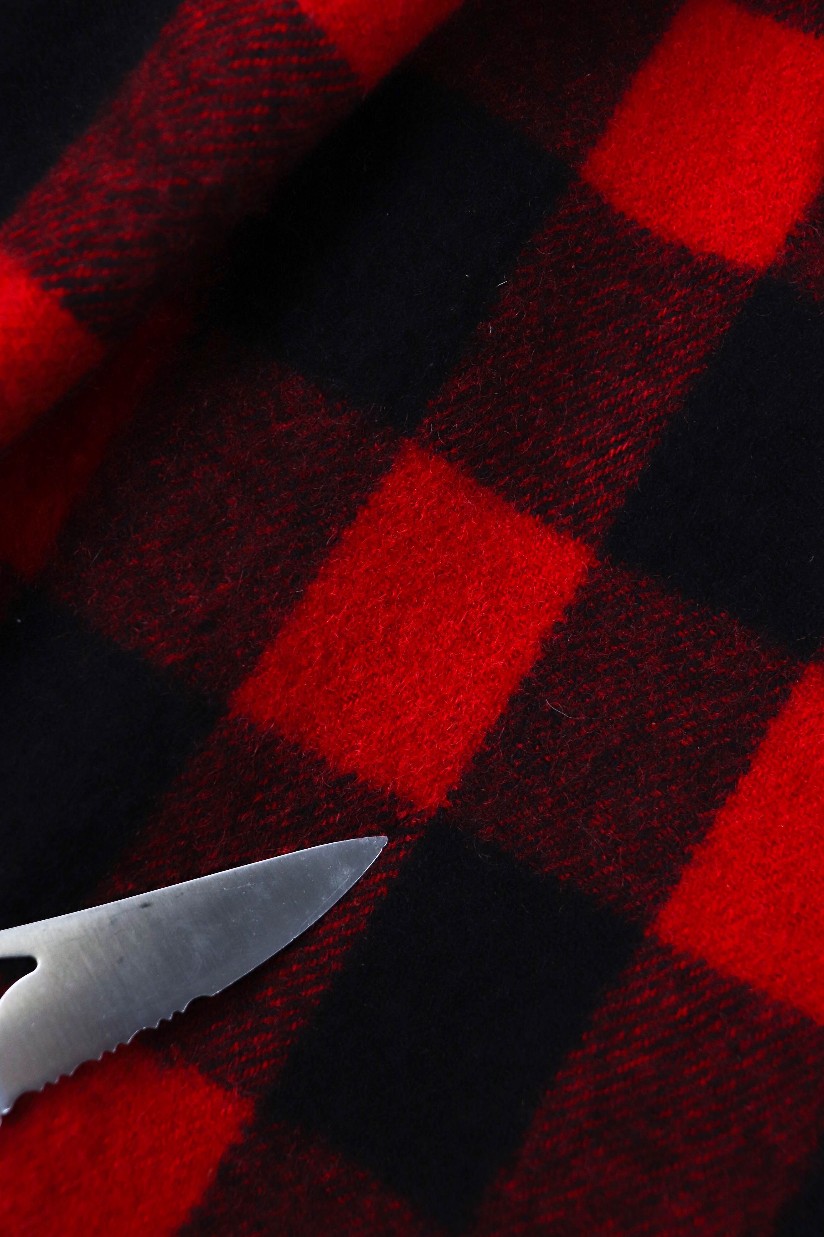Vintage Vintage Red Buffalo Plaid Wool Lumberjack Overshirt Jacket Size US M / EU 48-50 / 2 - 12 Thumbnail