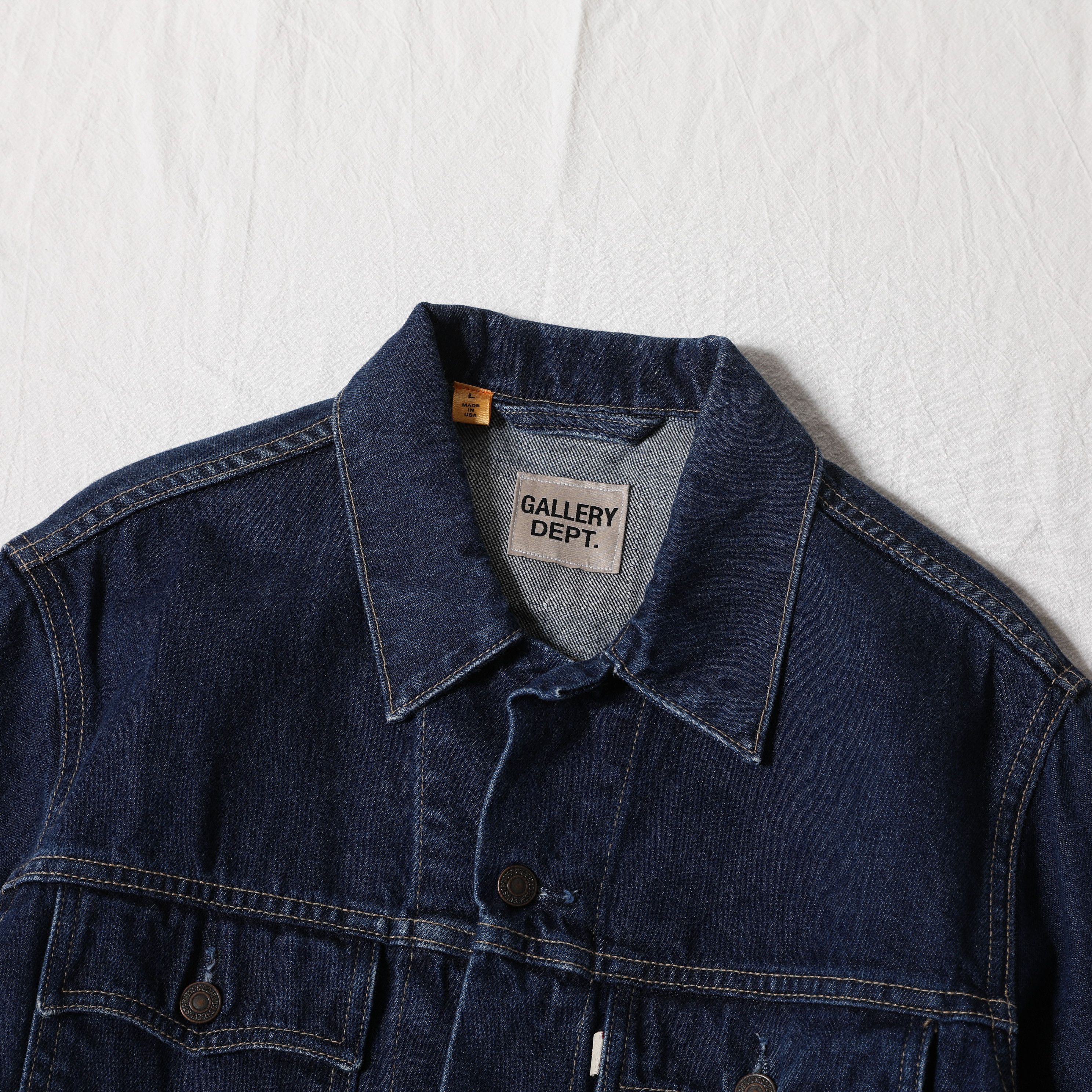 Gallery Dept. Gallery Dept. Vintage Andy Denim Jacket Size US L / EU 52-54 / 3 - 5 Thumbnail