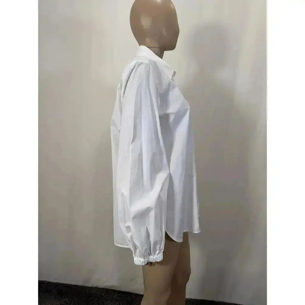 Max Mara Cotton shirt, Max Mara Size XL / US 12-14 / IT 48-50 - 6 Thumbnail