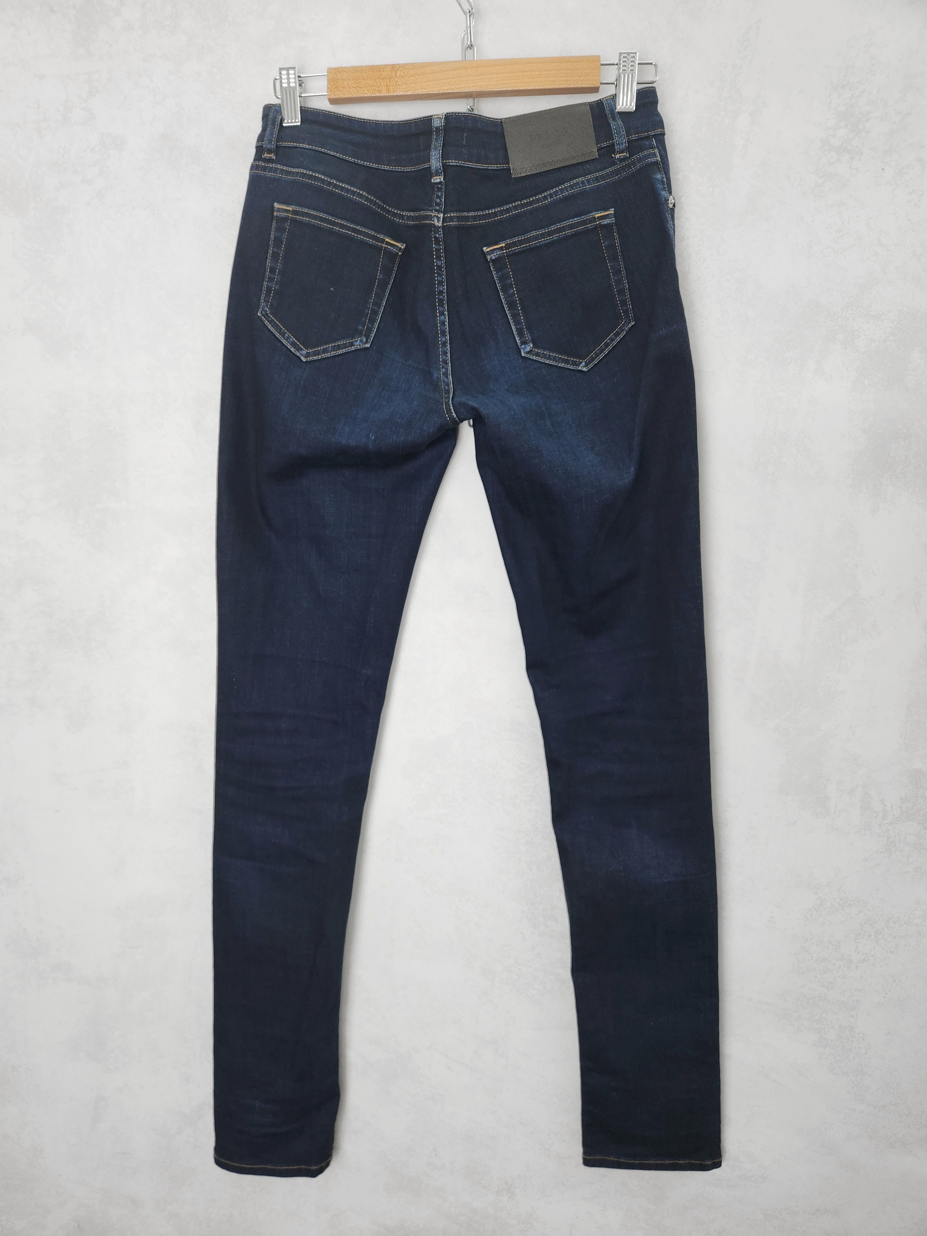 Prada Prada milano navy jeans tight fit size XS-S Size 28" / US 6 / IT 42 - 7 Thumbnail