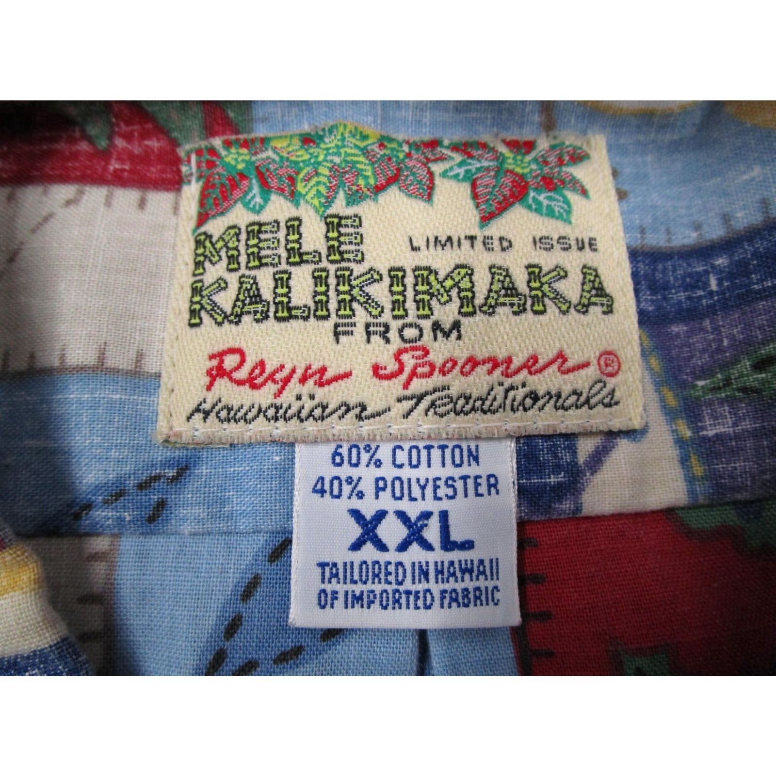Reyn Spooner VINTAGE Reyn Spooner Mele Kalikimaka Shirt Mens 2XL Christmas Aloha Hawaii 2001 Size US XXL / EU 58 / 5 - 3 Thumbnail